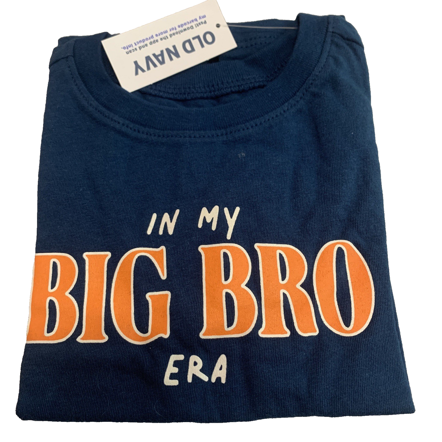 Old Navy Big Brother Era Graphic T-Shirt Short Sleeve Toddler Boy Unisex NWT