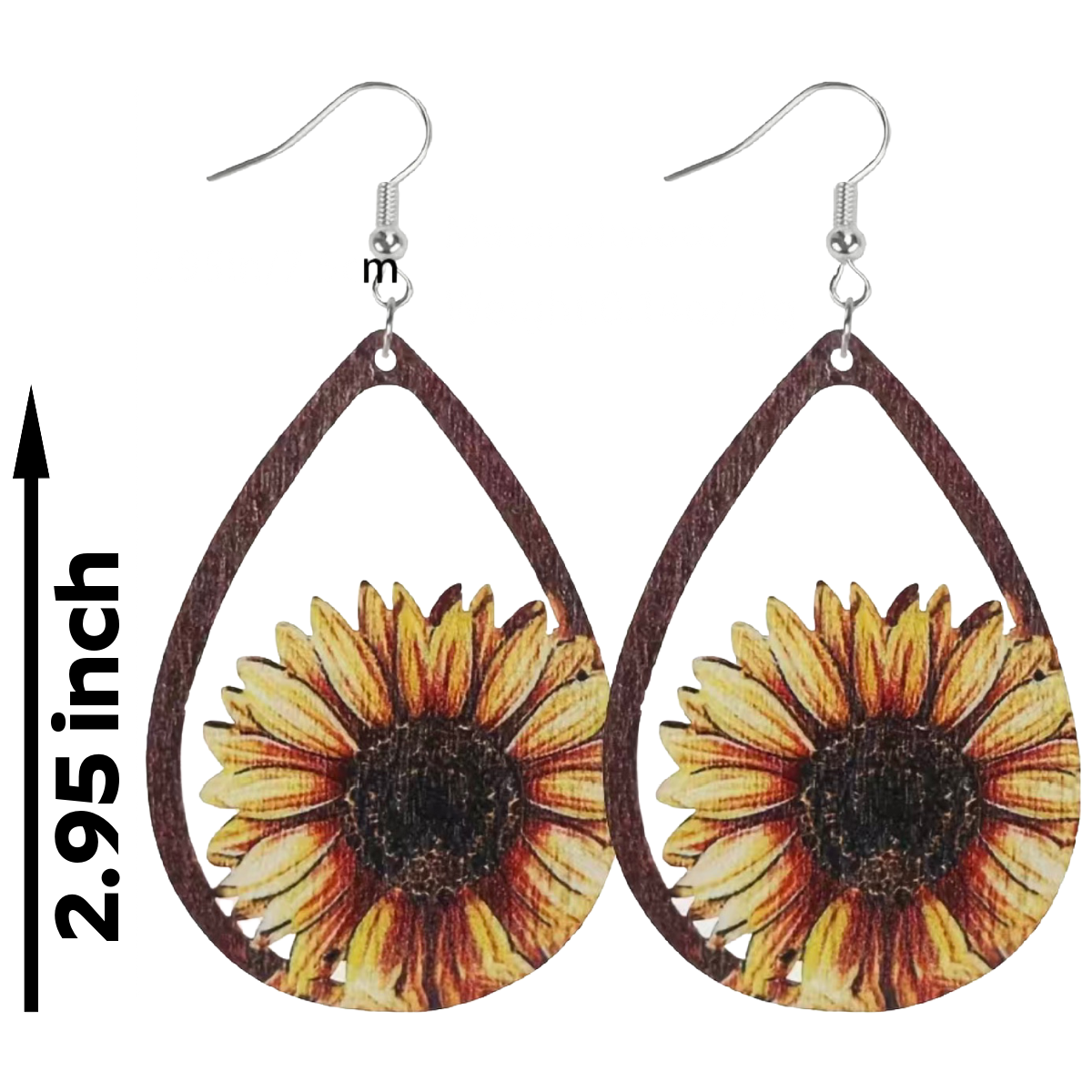 Autumn Pumpkin Wooden Earrings Gourds Coffee Latte Shake Fall Colors Dangle NEW