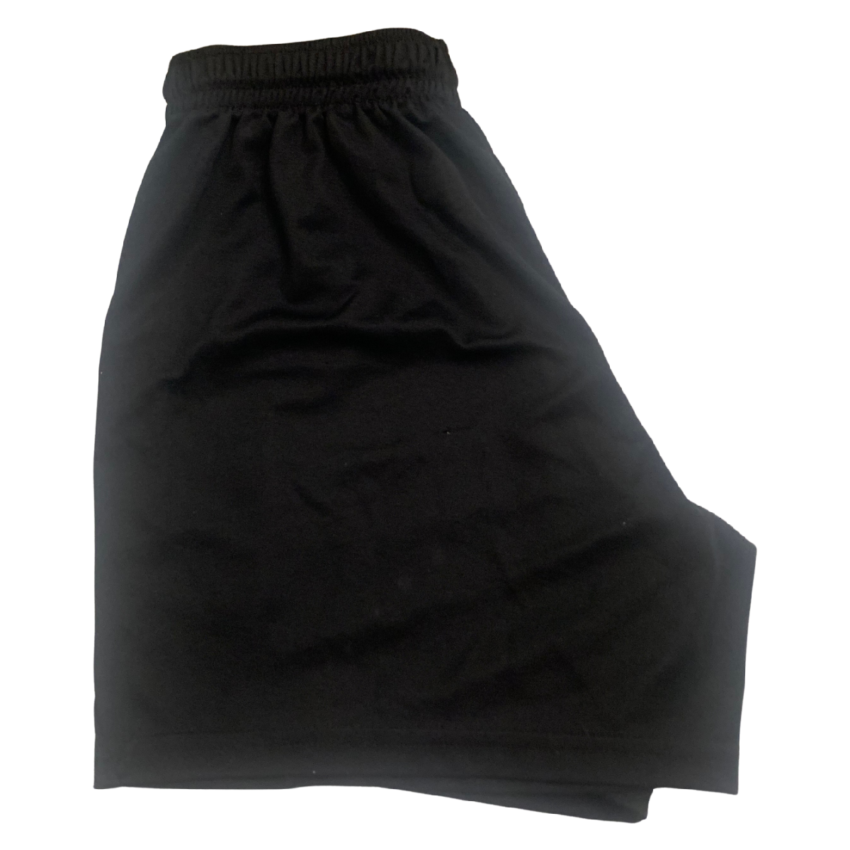 Augusta Sportswear Youth L Athletic Soccer Shorts Black Drawstring Elastic Waist