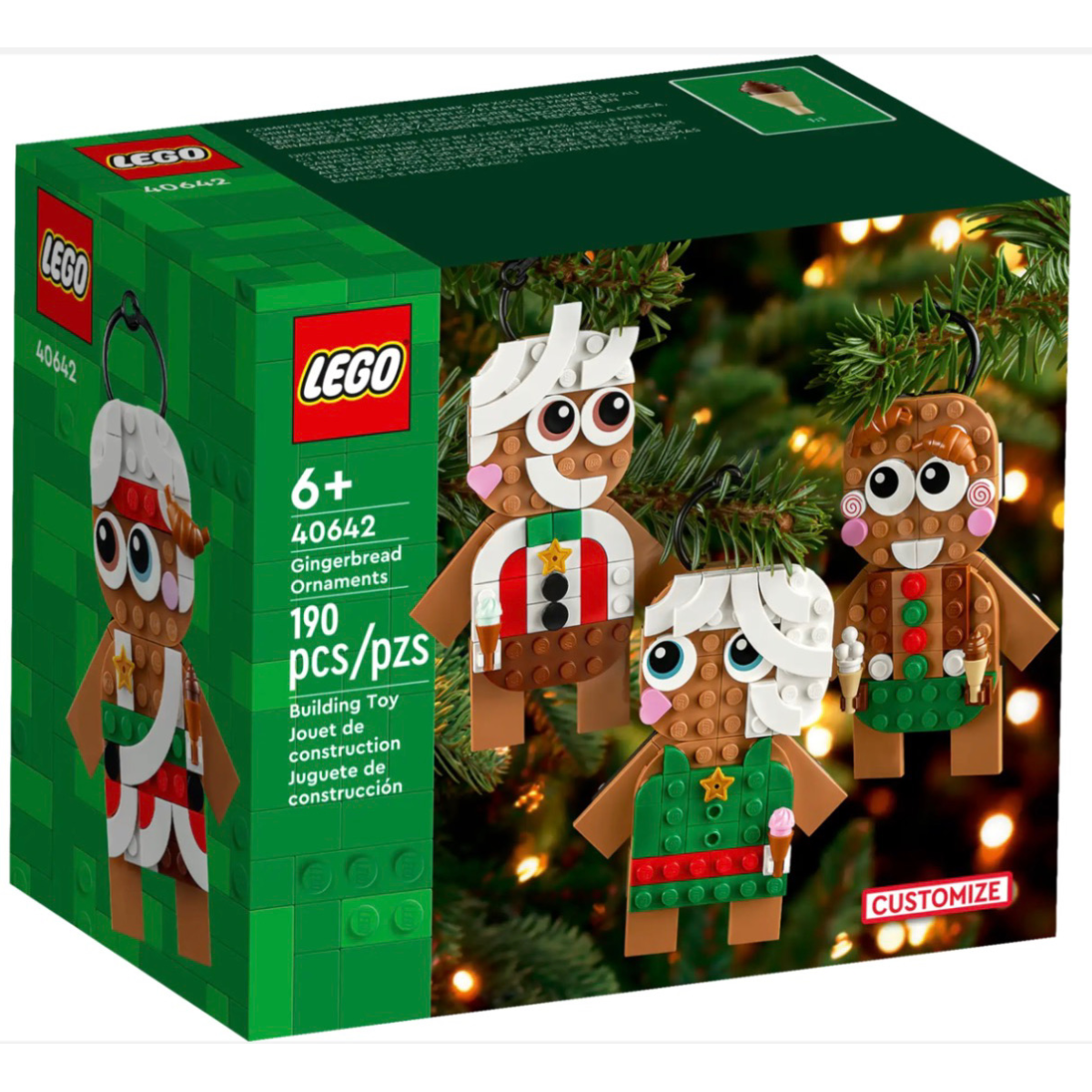 LEGO Lot of 6 Christmas NEW Sets 40426, 40499, 40571, 40573, 40640, 40642 Santa