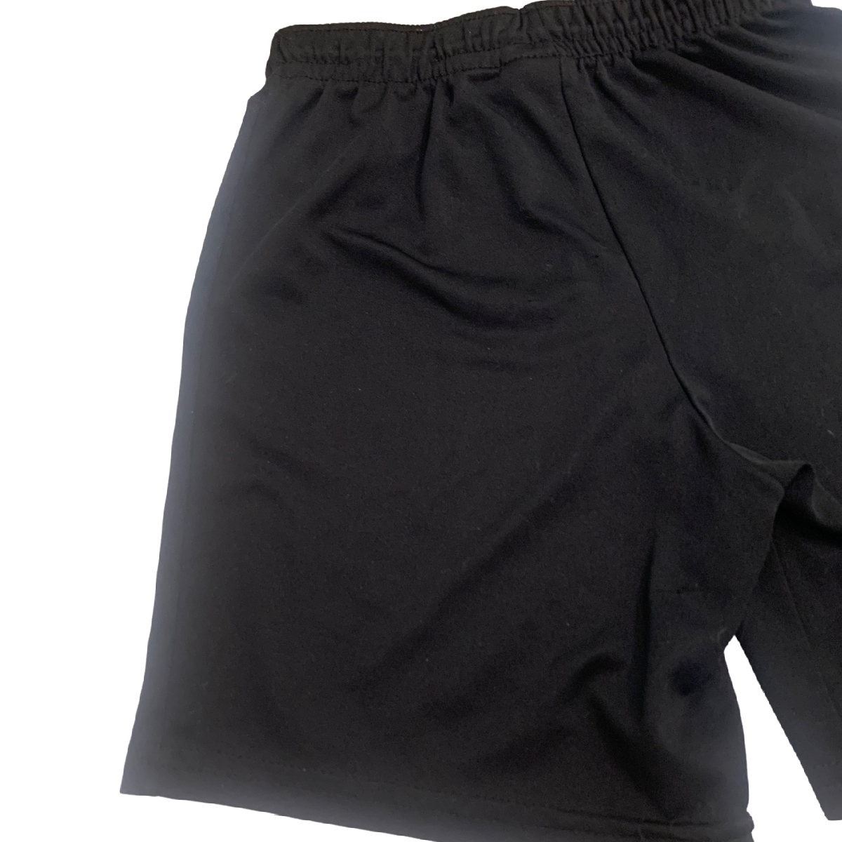 High Five Boys Youth M Athletic Soccer Shorts Black Drawstring Elastic Waist