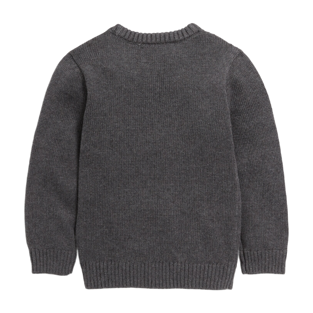 Old Navy Dino Sweater Toddler Size 2T Dinosaur Crew Neck Gray New $27 Retail