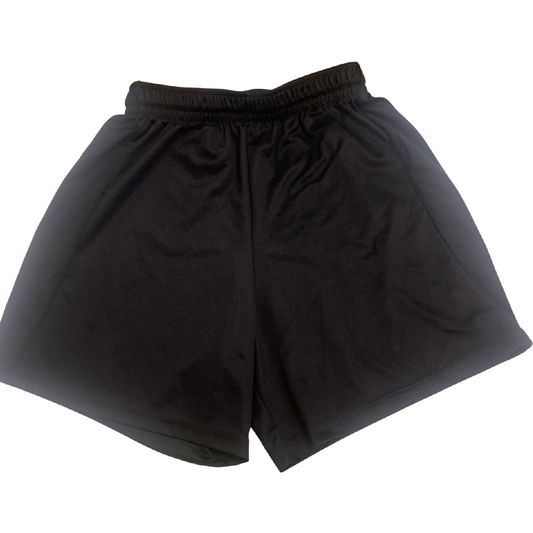 Augusta Sportswear Youth L Athletic Soccer Shorts Black Drawstring Elastic Waist