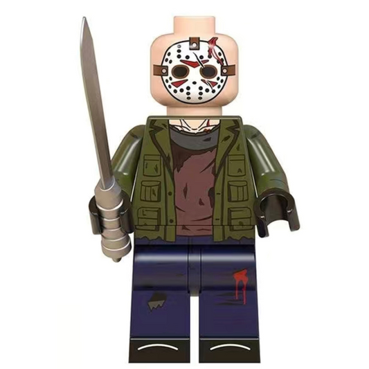 Jason Voorhees Friday The 13th WM Building Blocks Mini Figure Halloween Gift NEW