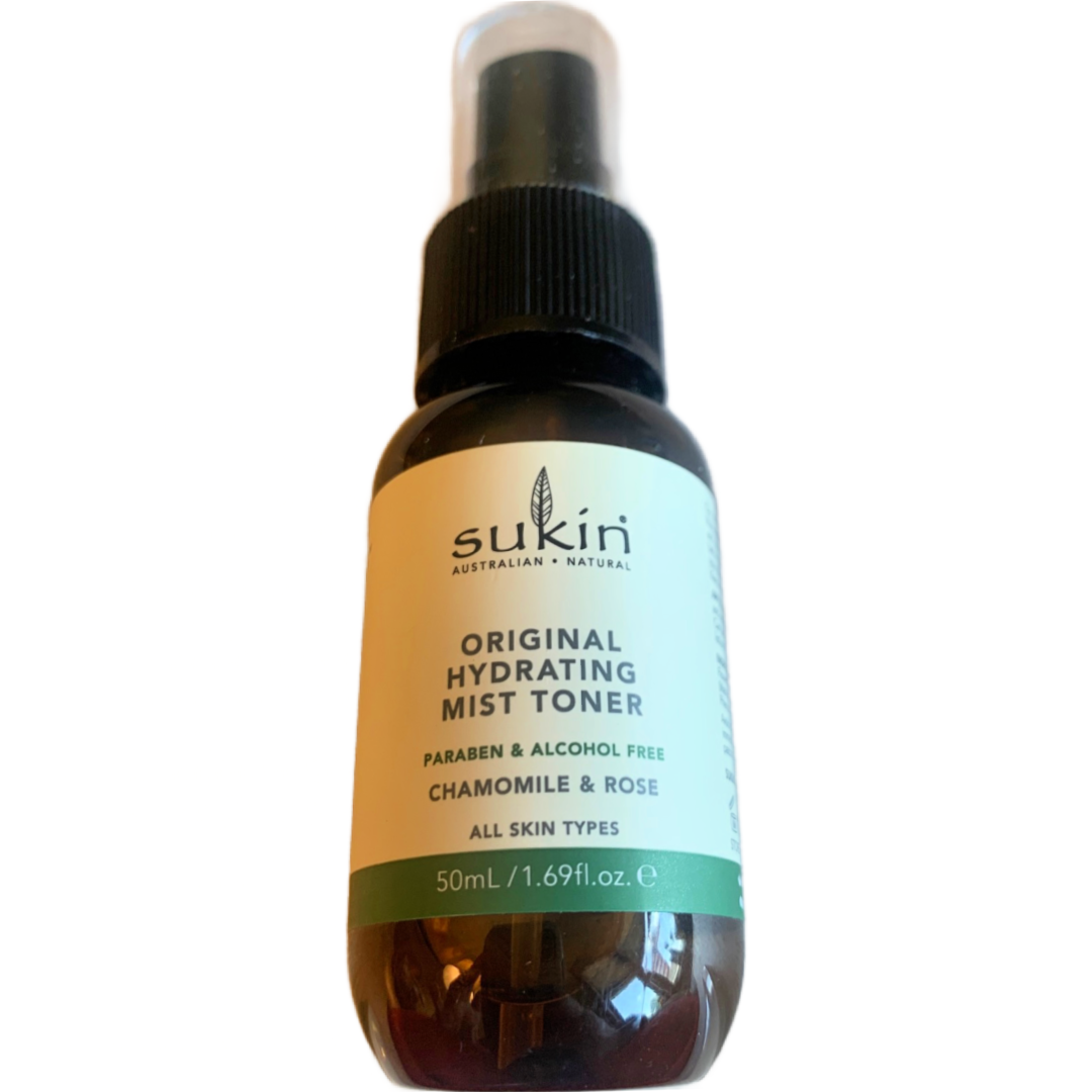 Sukin Original Hydrating Mist Toner 50ml Chamomile & Rose NEW
