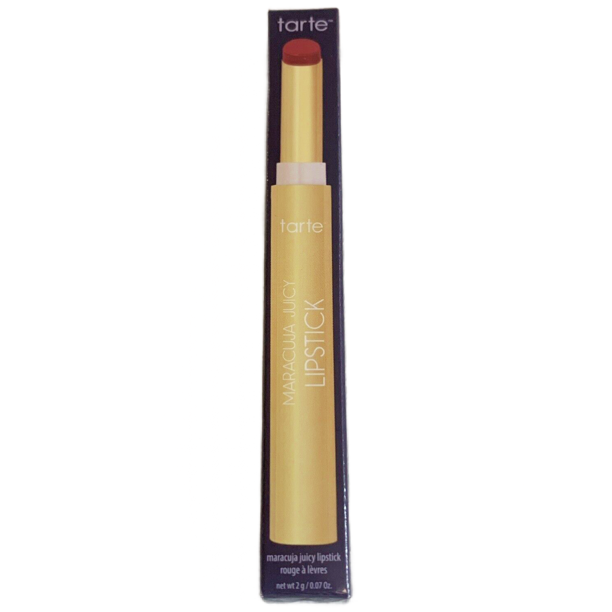 Tarte Maracuja Juicy Lipstick Balm In Cherry - Full Size, New Box