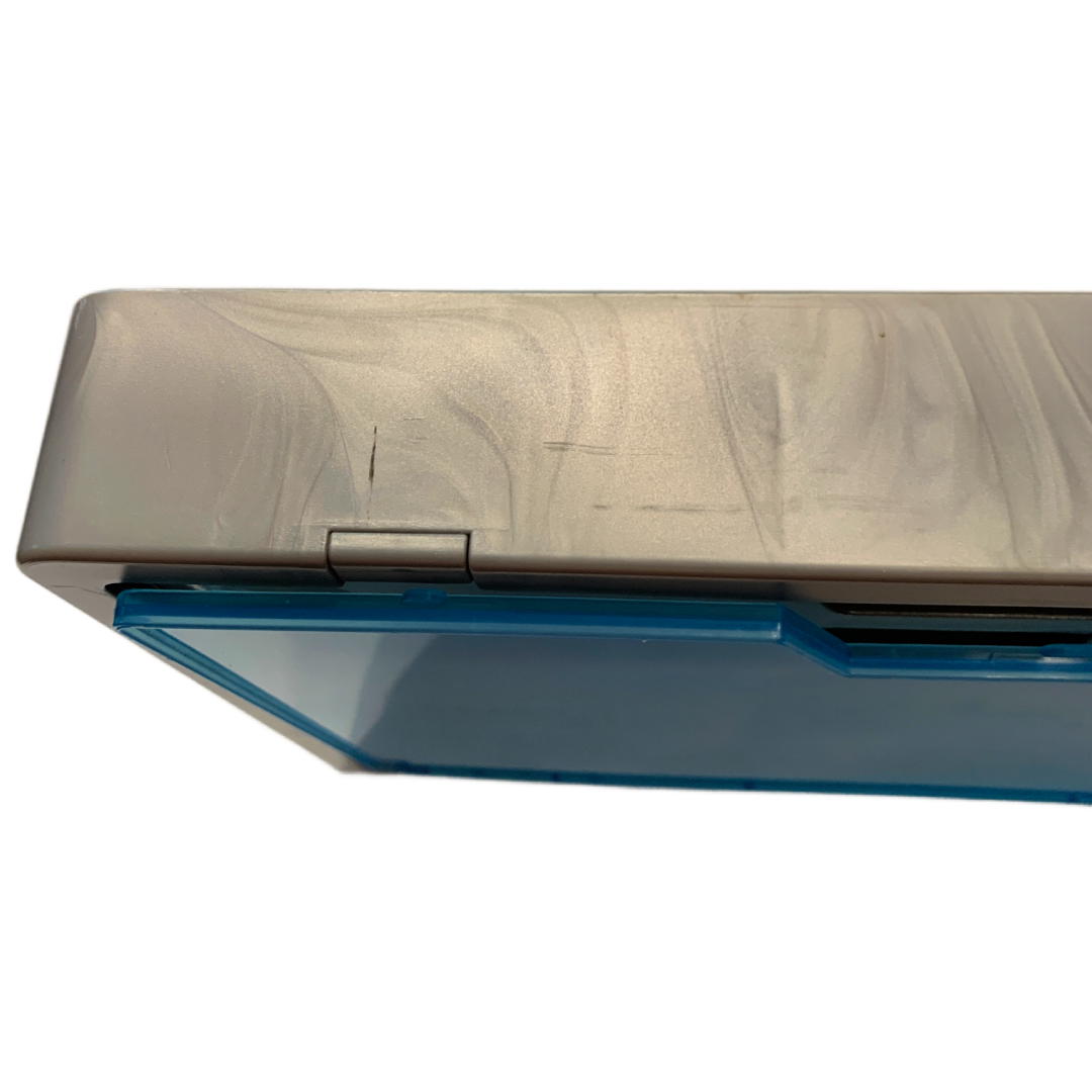 Hot Wheels 16 Car Wall Mount Display Storage Case 2006 Blue Silver/Gray Mattel