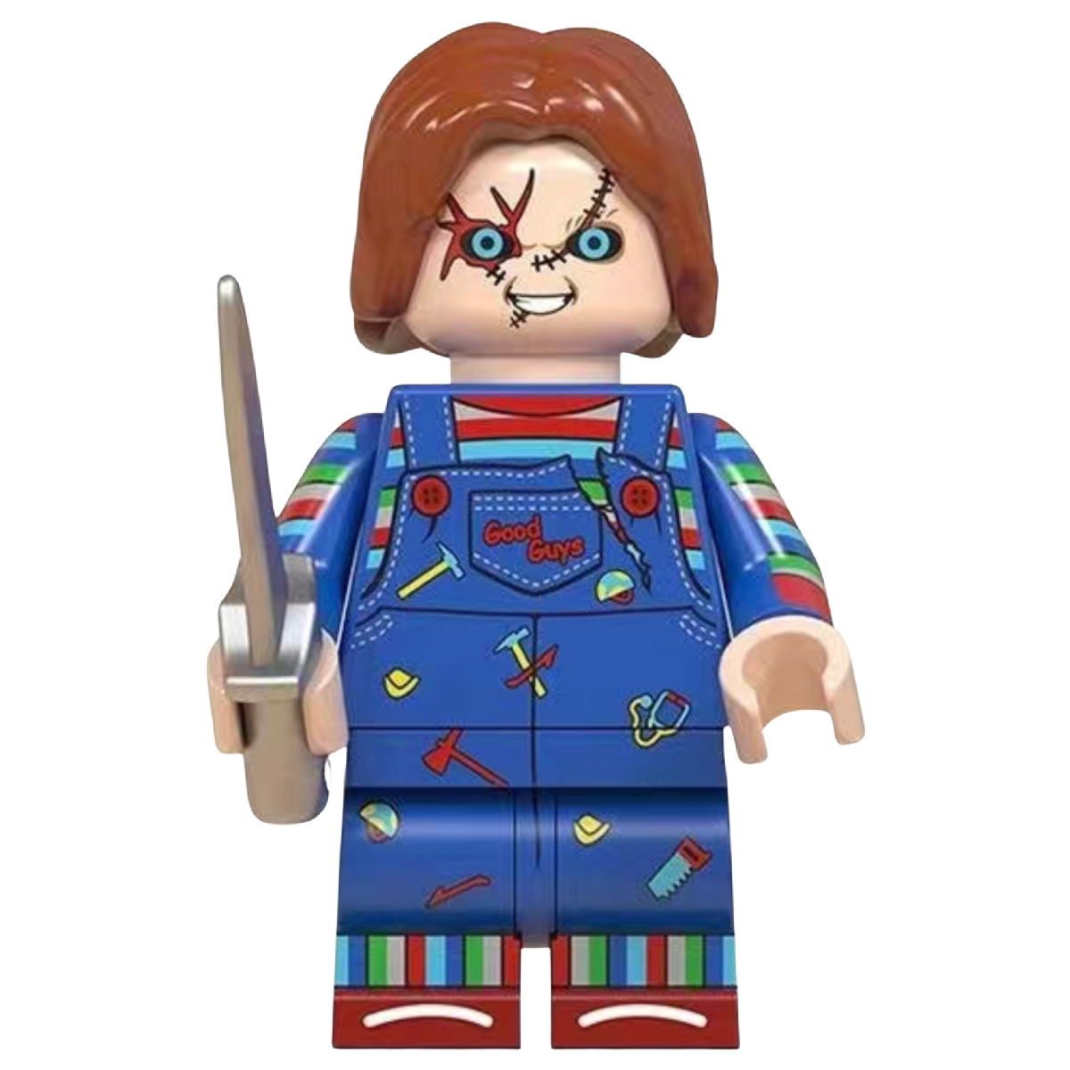 Child's Play Chucky Doll WM Building Blocks Mini Figure Halloween Gift NEW