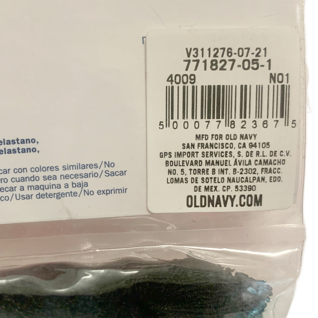 Old Navy Supima Cotton Blend Thong Sz 4X (28-30) Lace-Trim Underwear 5 Pack New