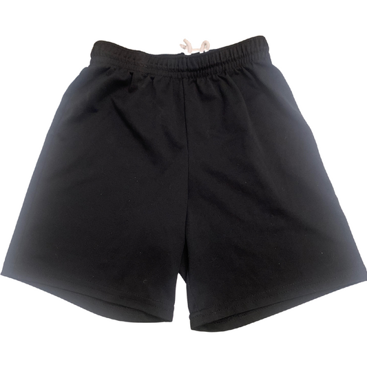 High Five Boys Youth M Athletic Soccer Shorts Black Drawstring Elastic Waist