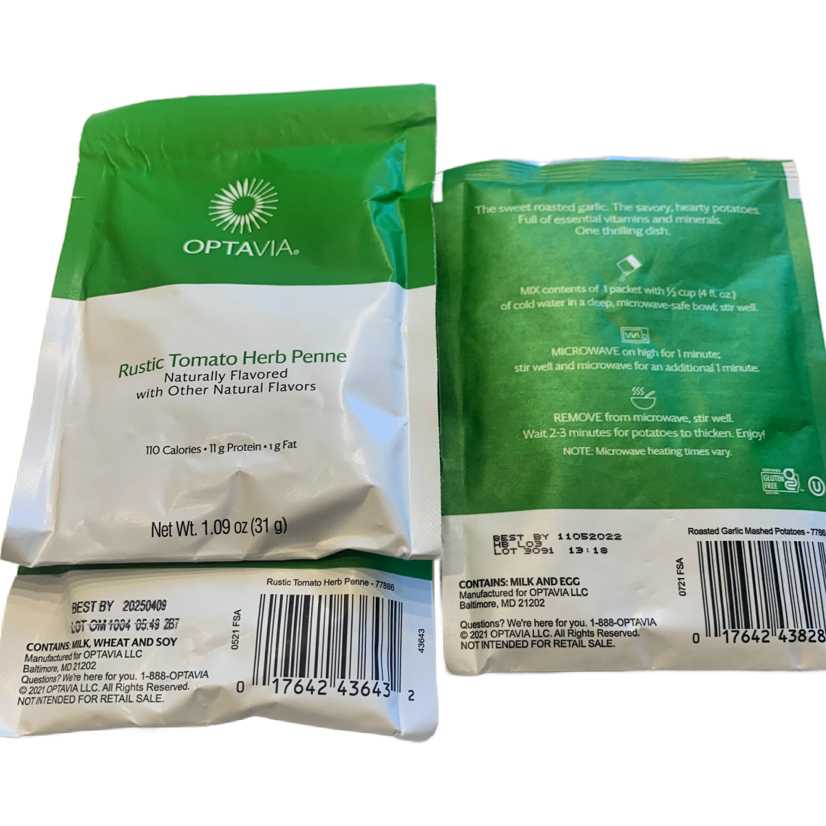 OPTAVIA Lot NEW Past Best By Date 58 Total Fueling Bars Shakes Soups & More