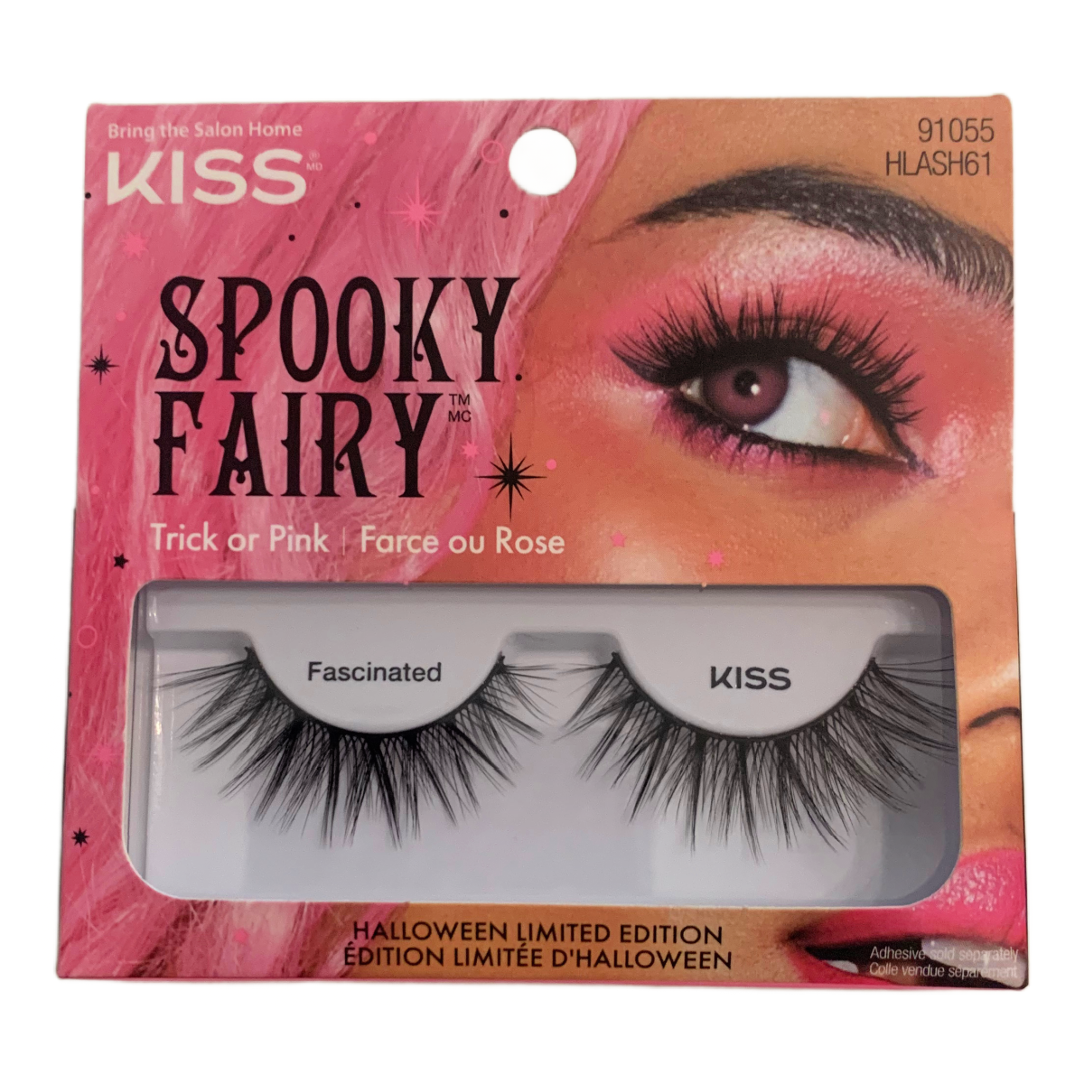 KISS Spooky Fairy Zombie False Eyelashes Ltd. Ed. HLASH 61, 62, 78 New Lot of 4