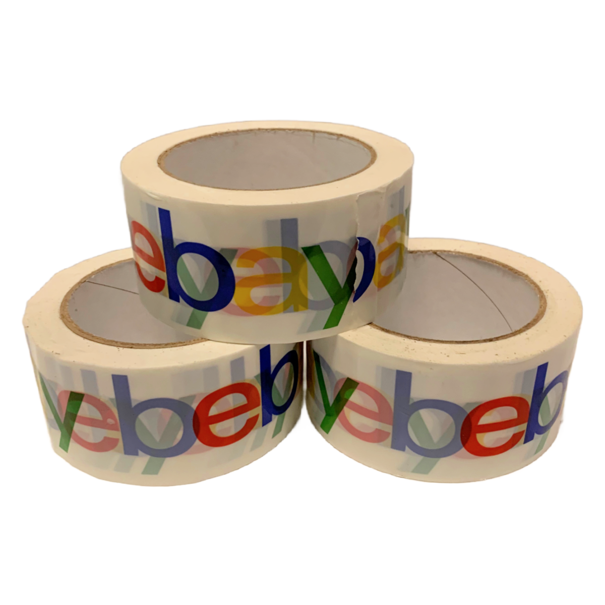 Official EBAY Branded Rolls of Packing Tape 75' x 2"