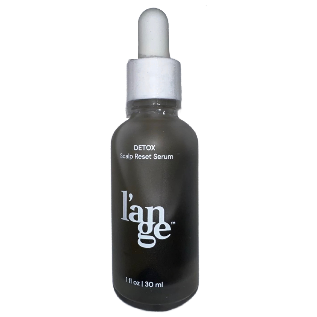 l'ange Detox Scalp Reset Serum w/ Charcoal Promotes Hair/ Scalp Health 1oz New