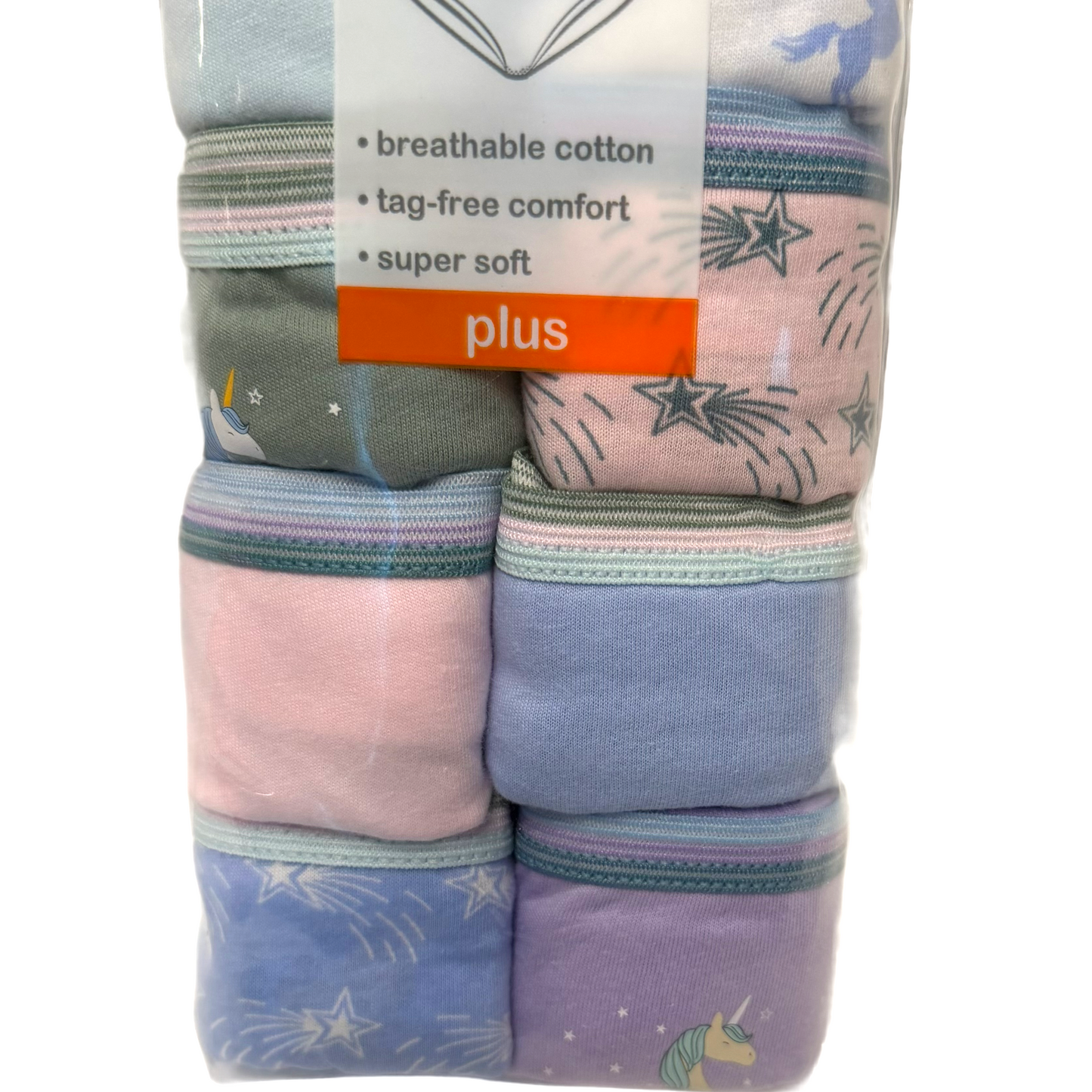 Girls Brief Panties Pack of 10 Pairs of Underwear NEW