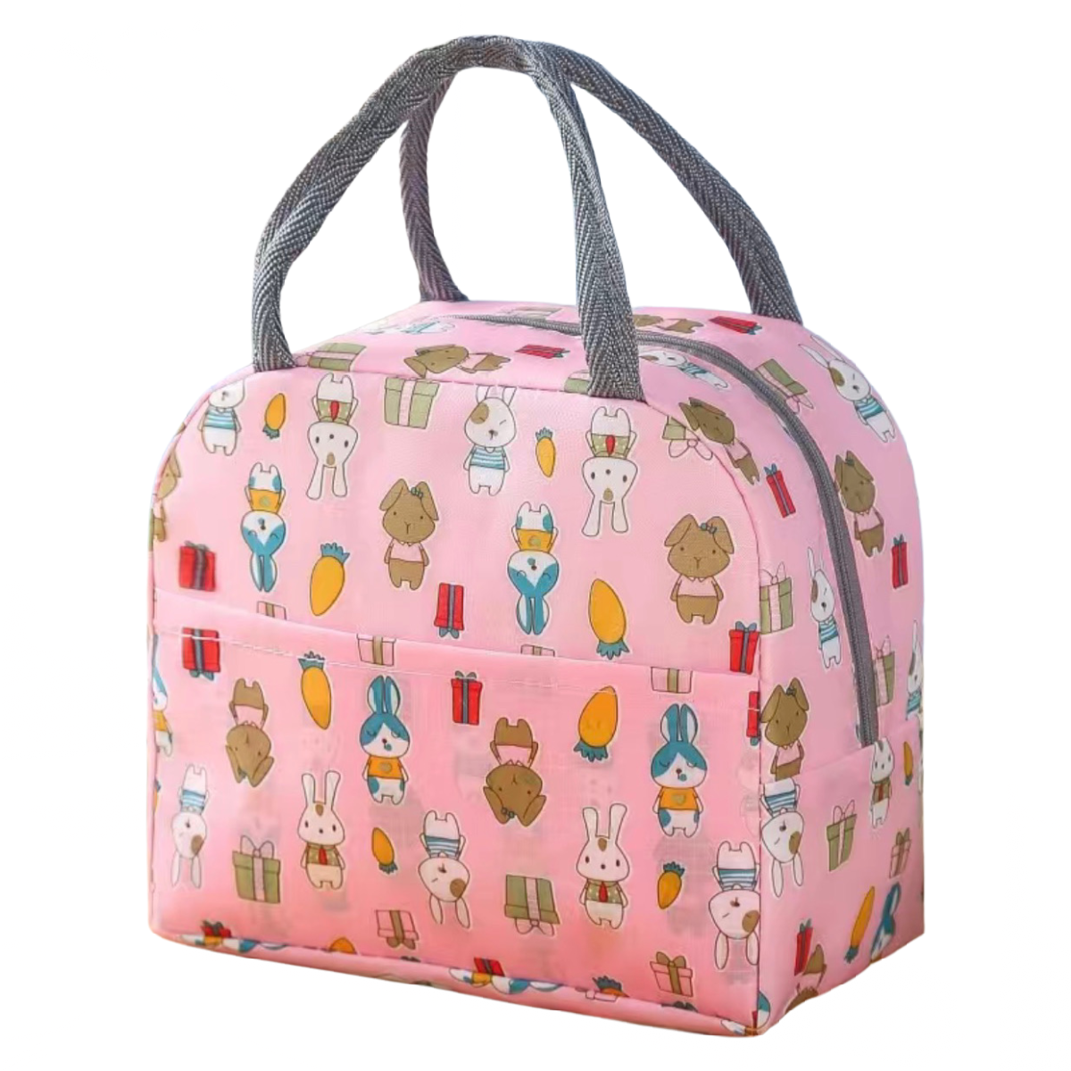 Cartoon Insulated Lunch Bag For School, Work, Travel, Picnic Pocket Nylon NEW