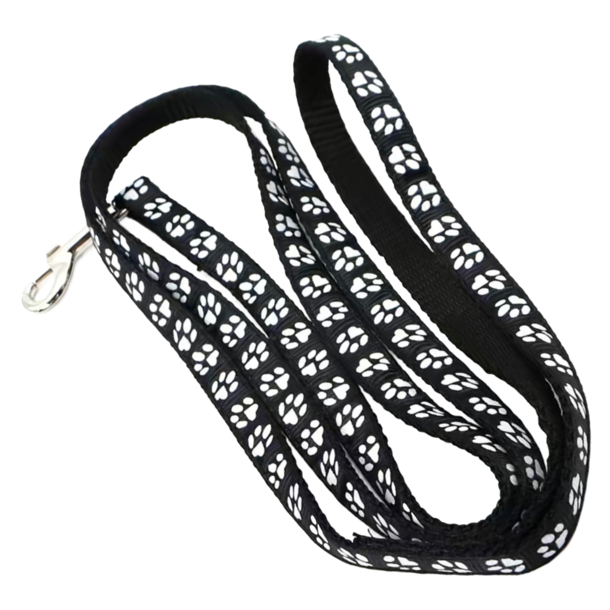 Pet Leash & Collar Combo Cat or Puppy Dog Paw Small 7.5"-12.5" Neck NEW 2pc Lot