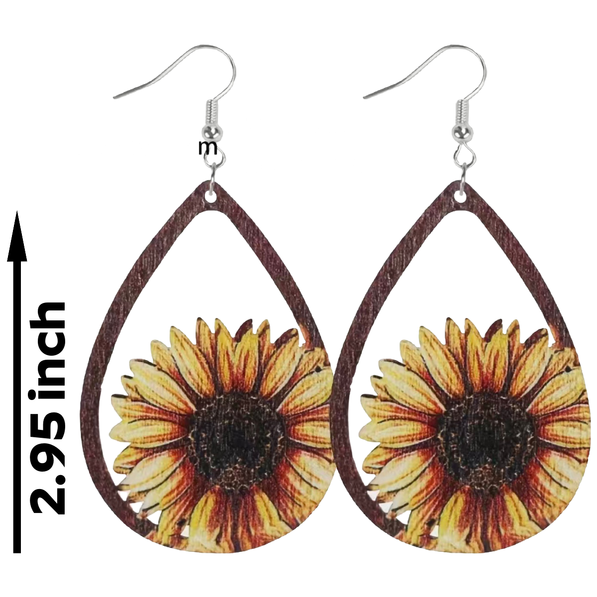 Thanksgiving Turkey Earrings Pilgrim Football Cartoon Autumn Fall Wooden NEW