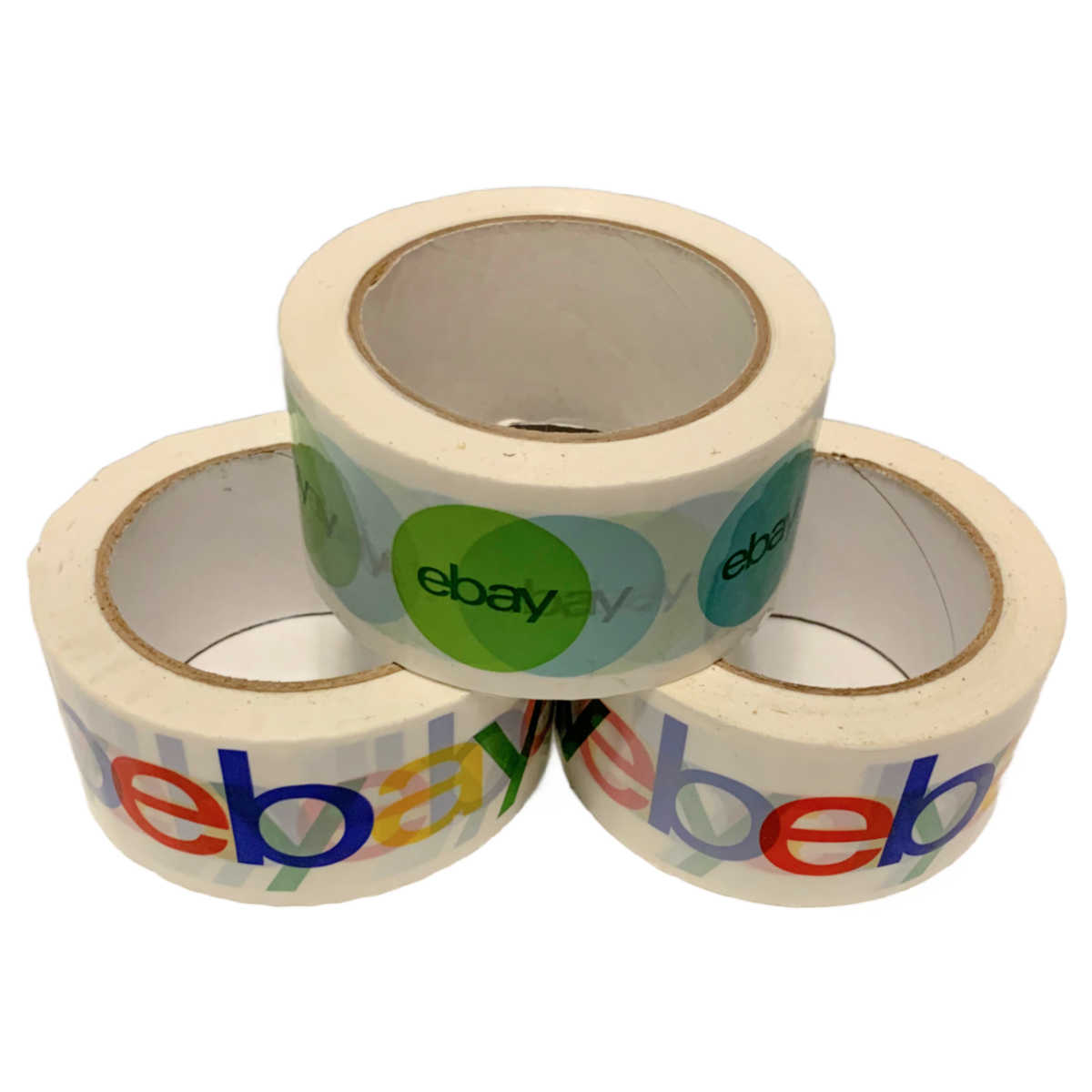 Official EBAY Branded Rolls of Packing Tape 75' x 2"