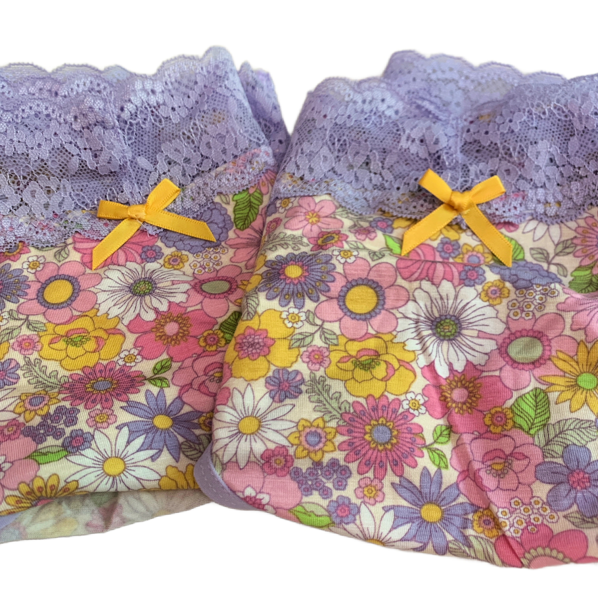 Splendies Floral AMELIA BLOOM BIKINI Panties Size 3X Lace Lingerie New Lot of 2