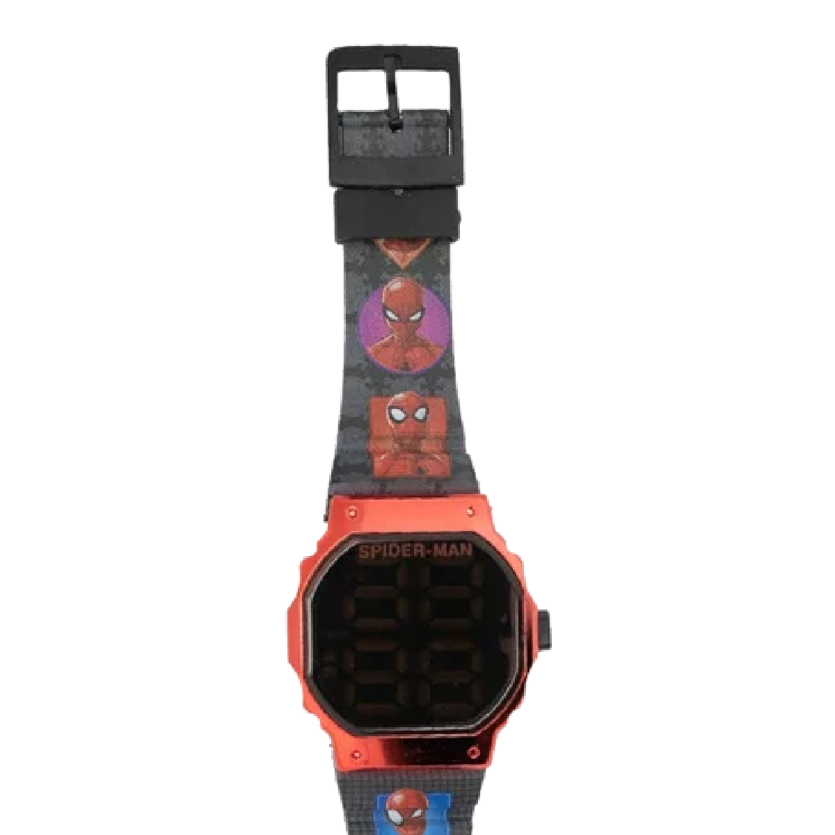 Marvel SPIDERMAN Avengers LED Watch Square Face Digital Unisex Kids NEW