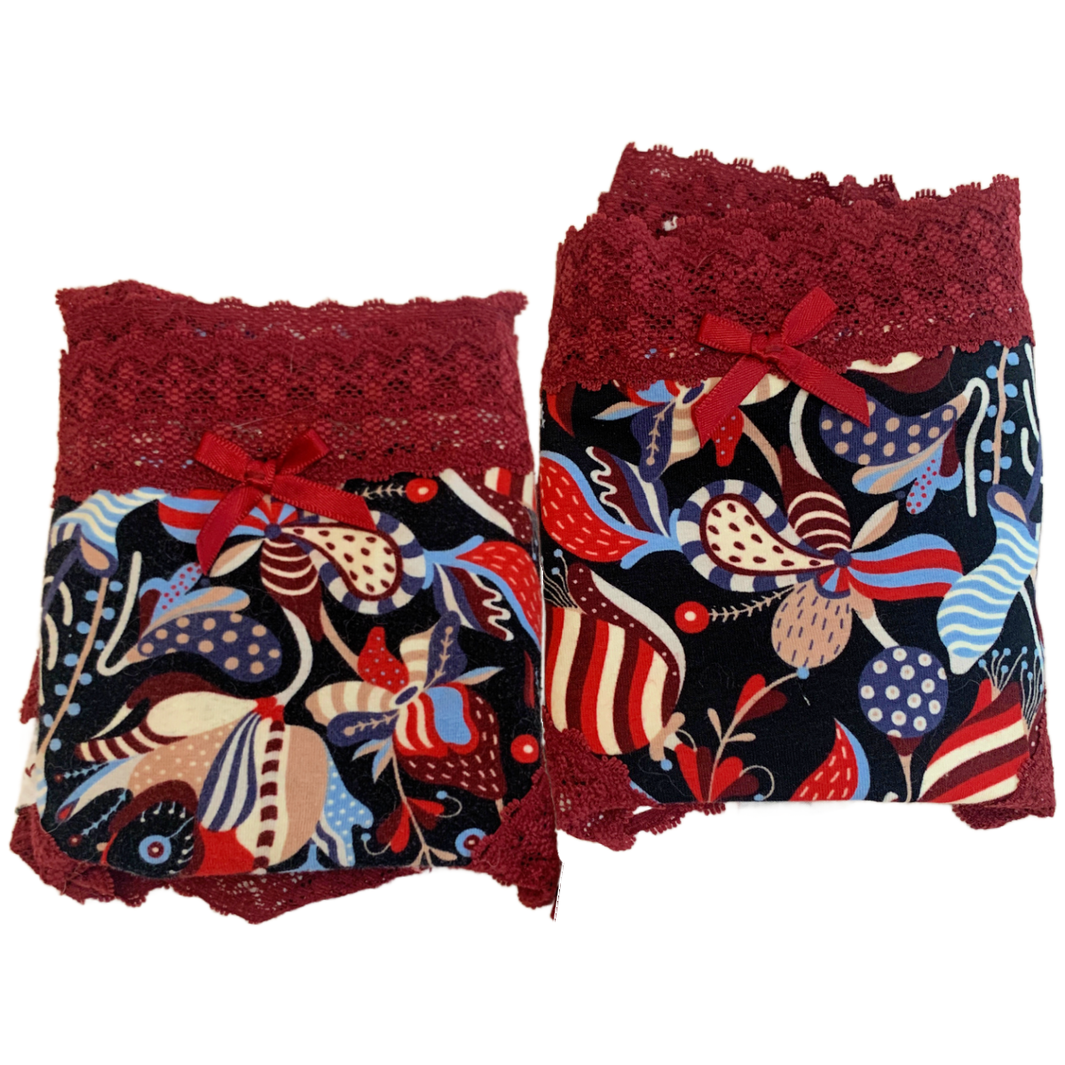 Splendies Summer Wonderland Cheeky Panties Size 4x Cotton Lot of 2 New Pairs