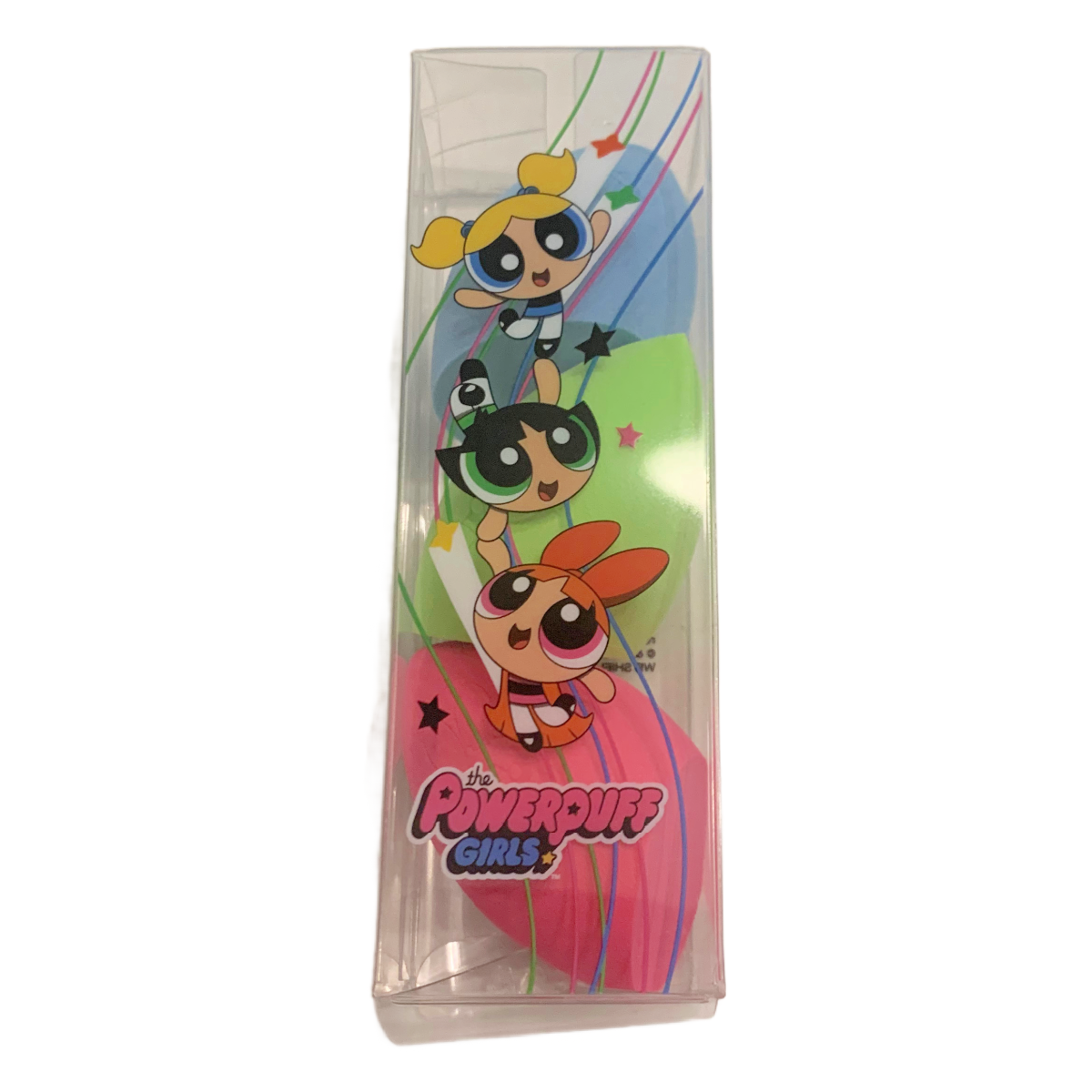 The Powerpuff Girls Makeup Blending Sponges 3pc Set Teardrop And Flat Edges NEW
