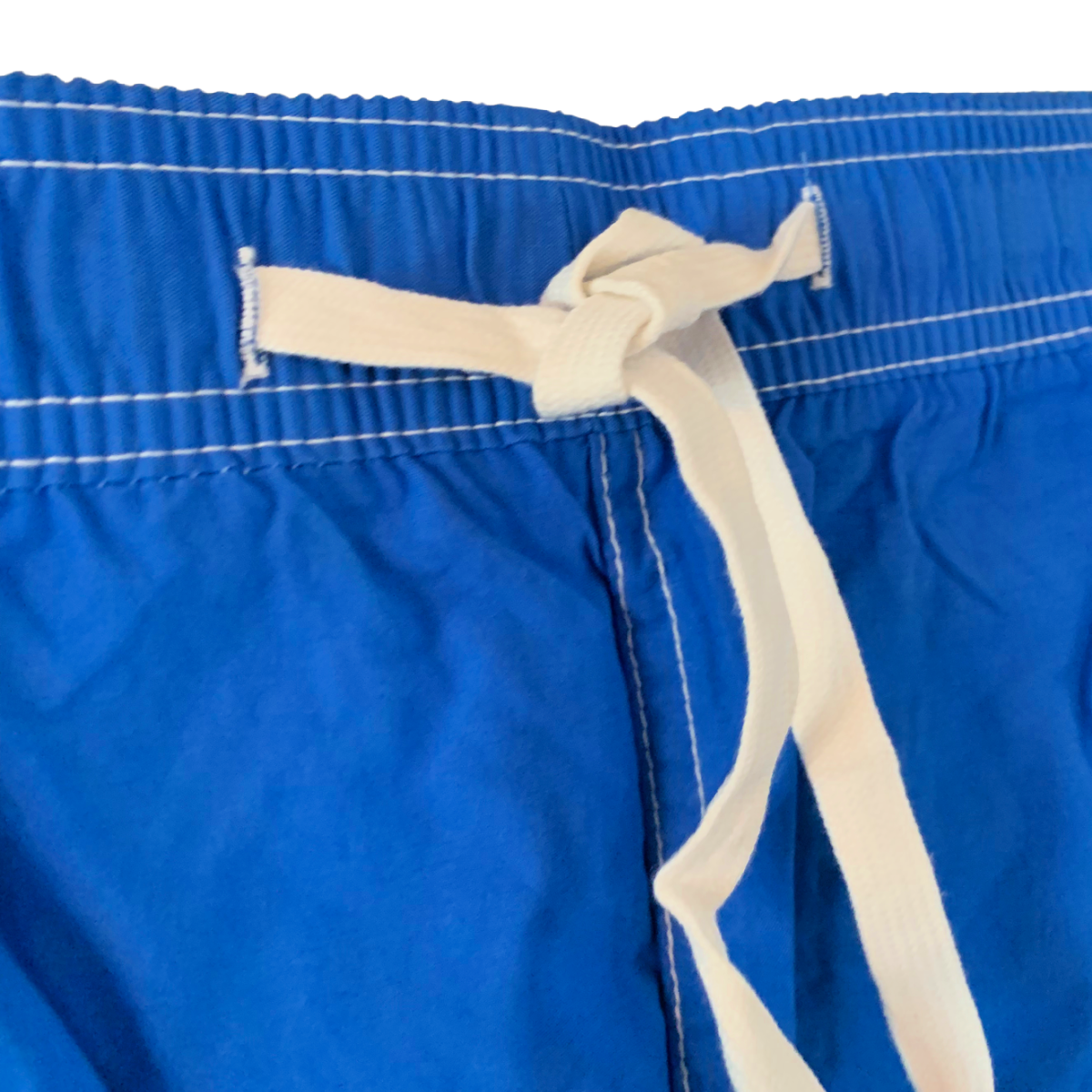 Blue Swim Trunks Mens Size XXXL Tall 6" Pockets Mesh Brief Lining Drawstring NWT