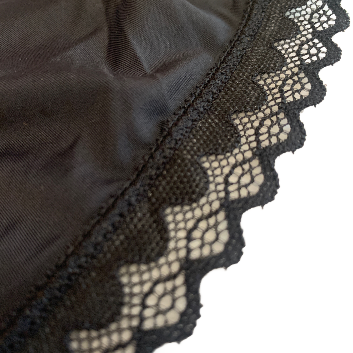 Splendies Ivy Midnight Wrap Up Cheeky Size 4X Black Satin Panties Lot of 3 Pairs
