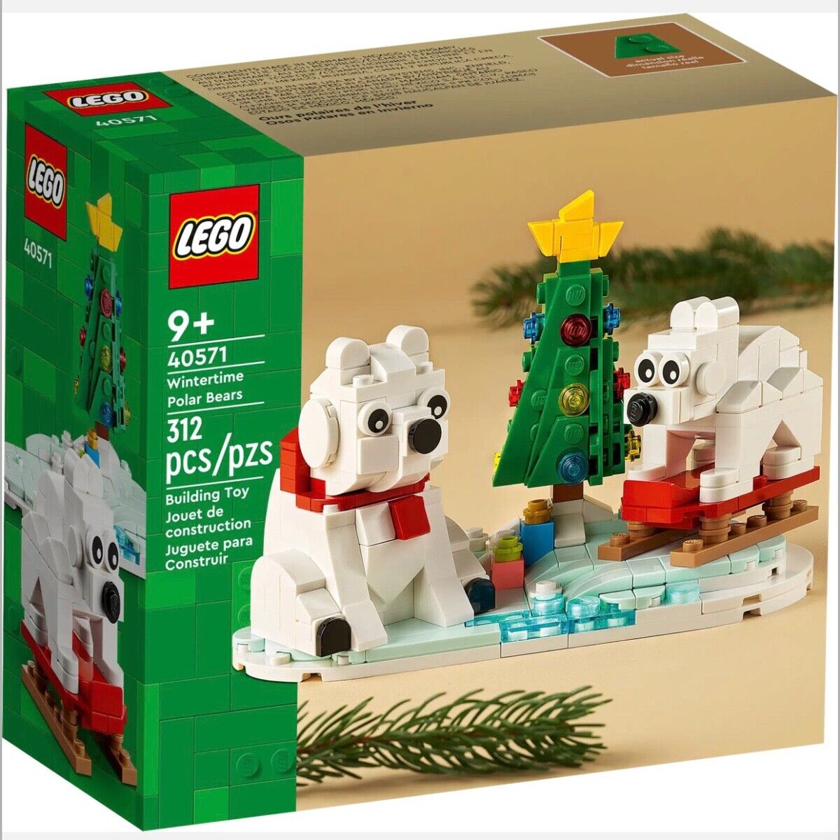 LEGO Lot of 6 Christmas NEW Sets 40426, 40499, 40571, 40573, 40640, 40642 Santa