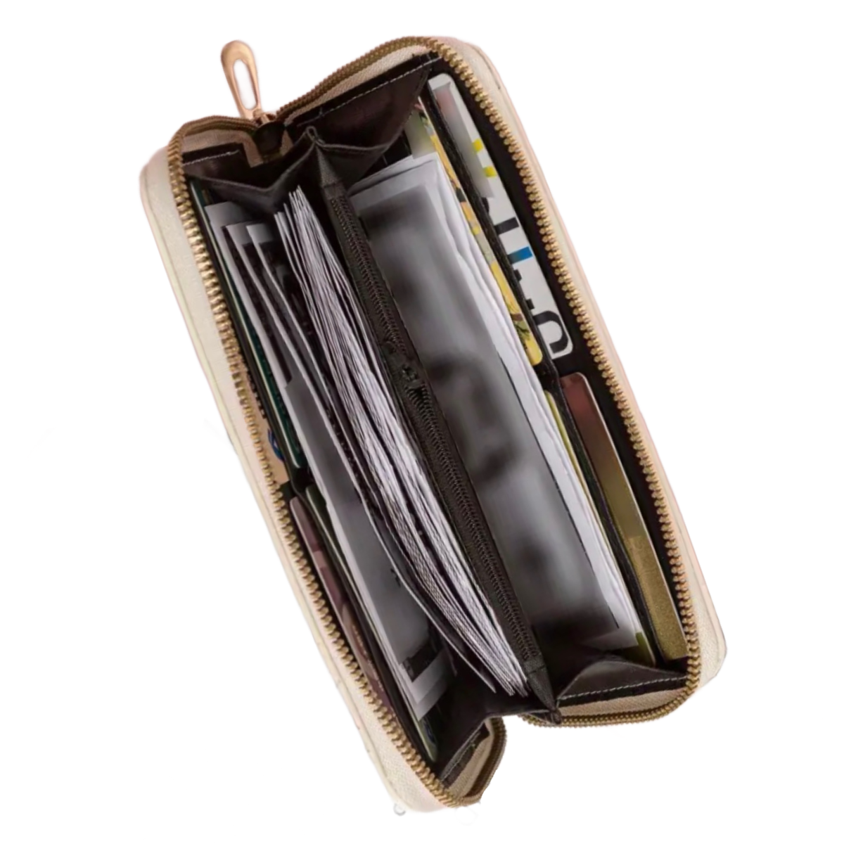 Stitch 7" Faux Leather Wallet Coin Zipper Pocket Bill Credit Card Slot