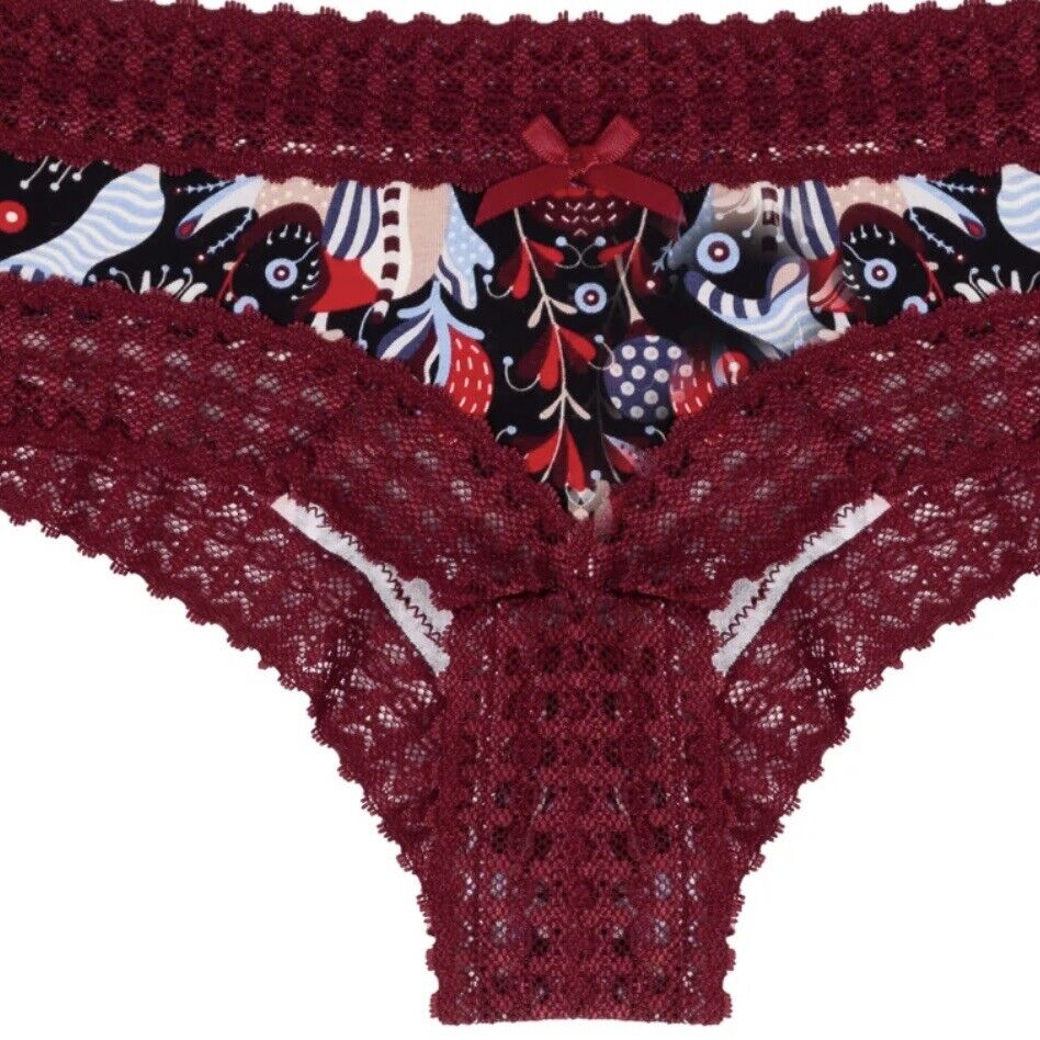Splendies Summer Wonderland Cheeky Panties Size 4x Cotton Lot of 2 New Pairs