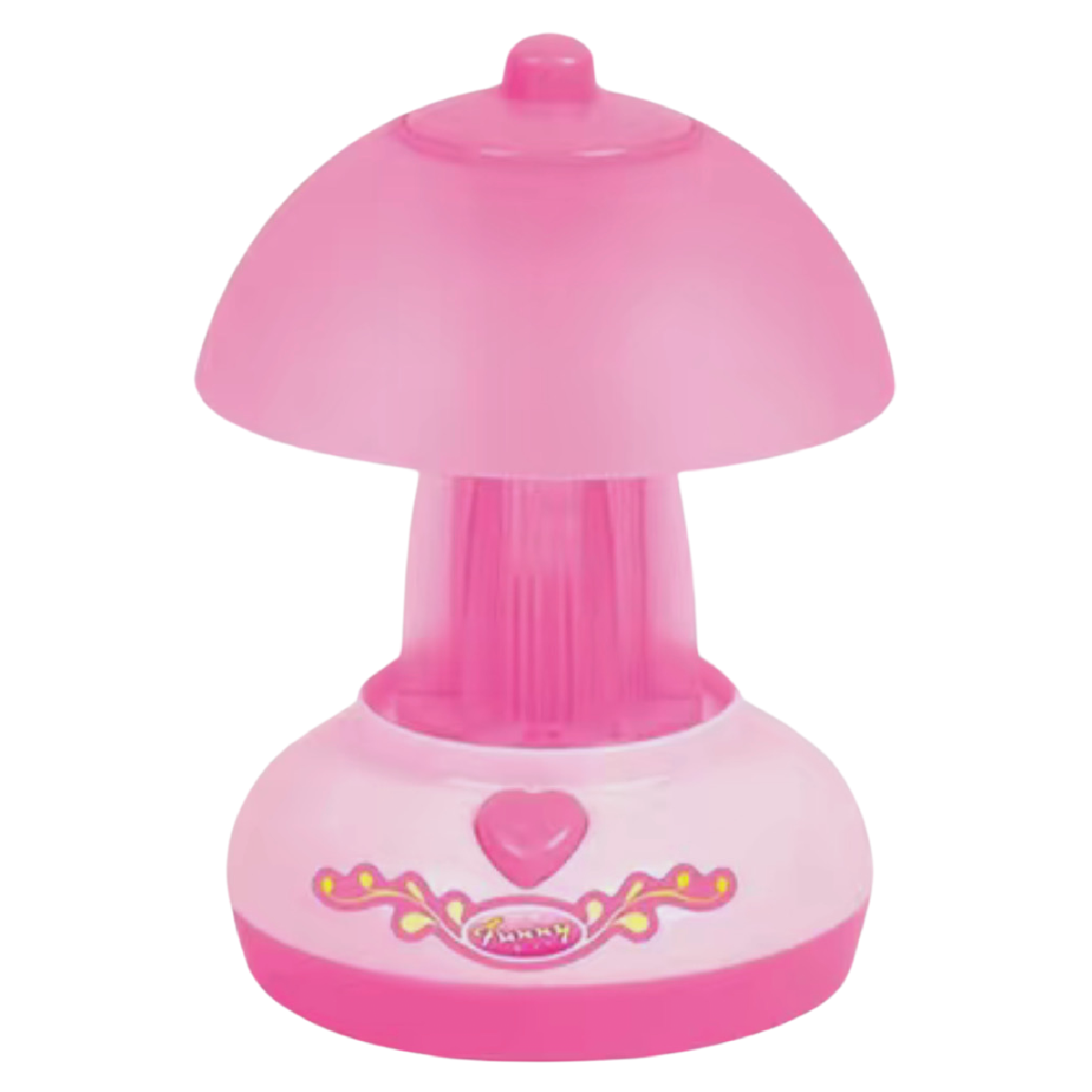 Pretend Play House Small Toy Desk Lamp Pink AA Battery Operated NIB