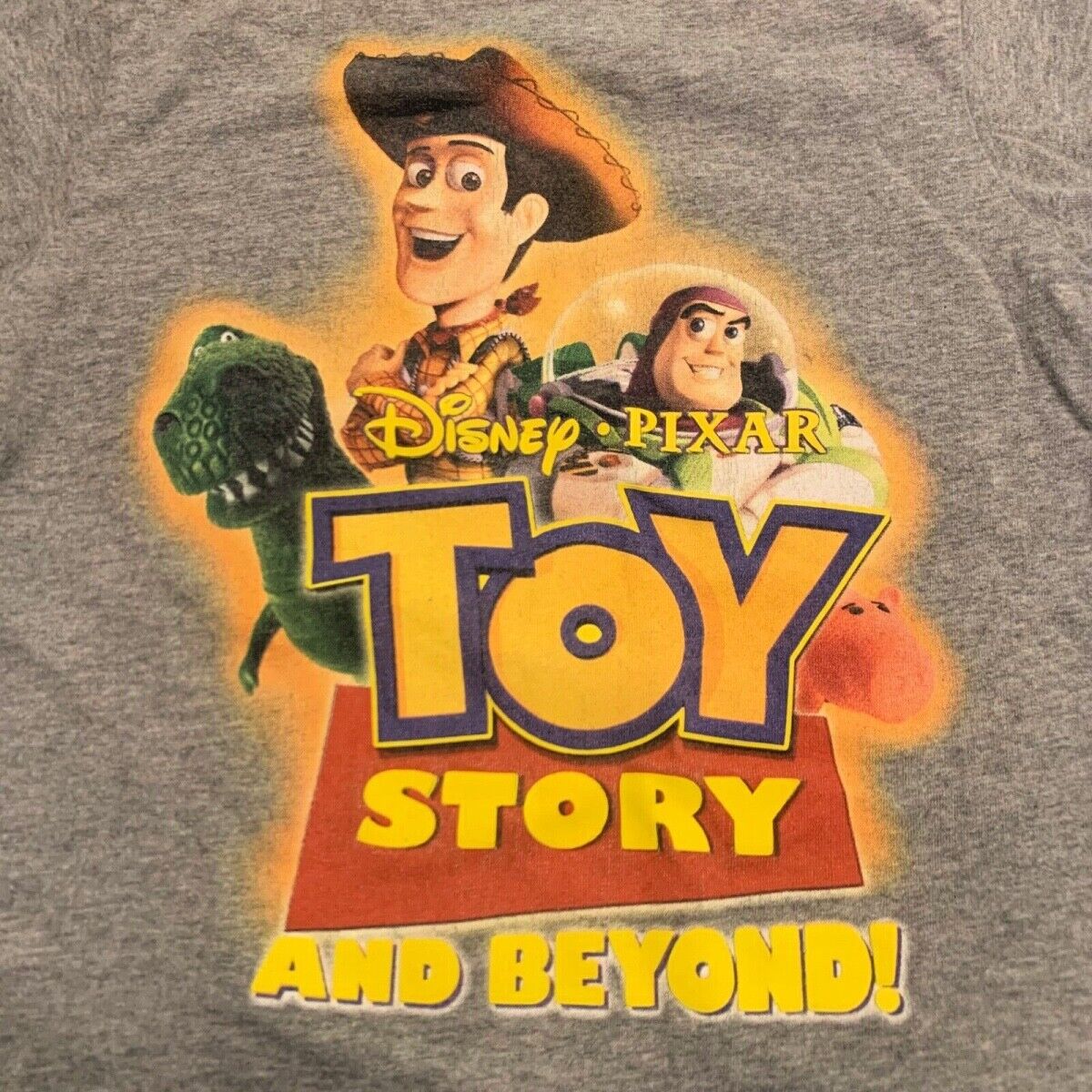 Disney Toy Story Boy Shirt and Nautica Cargo Denim Jean Shorts Size 4 Lot of 2