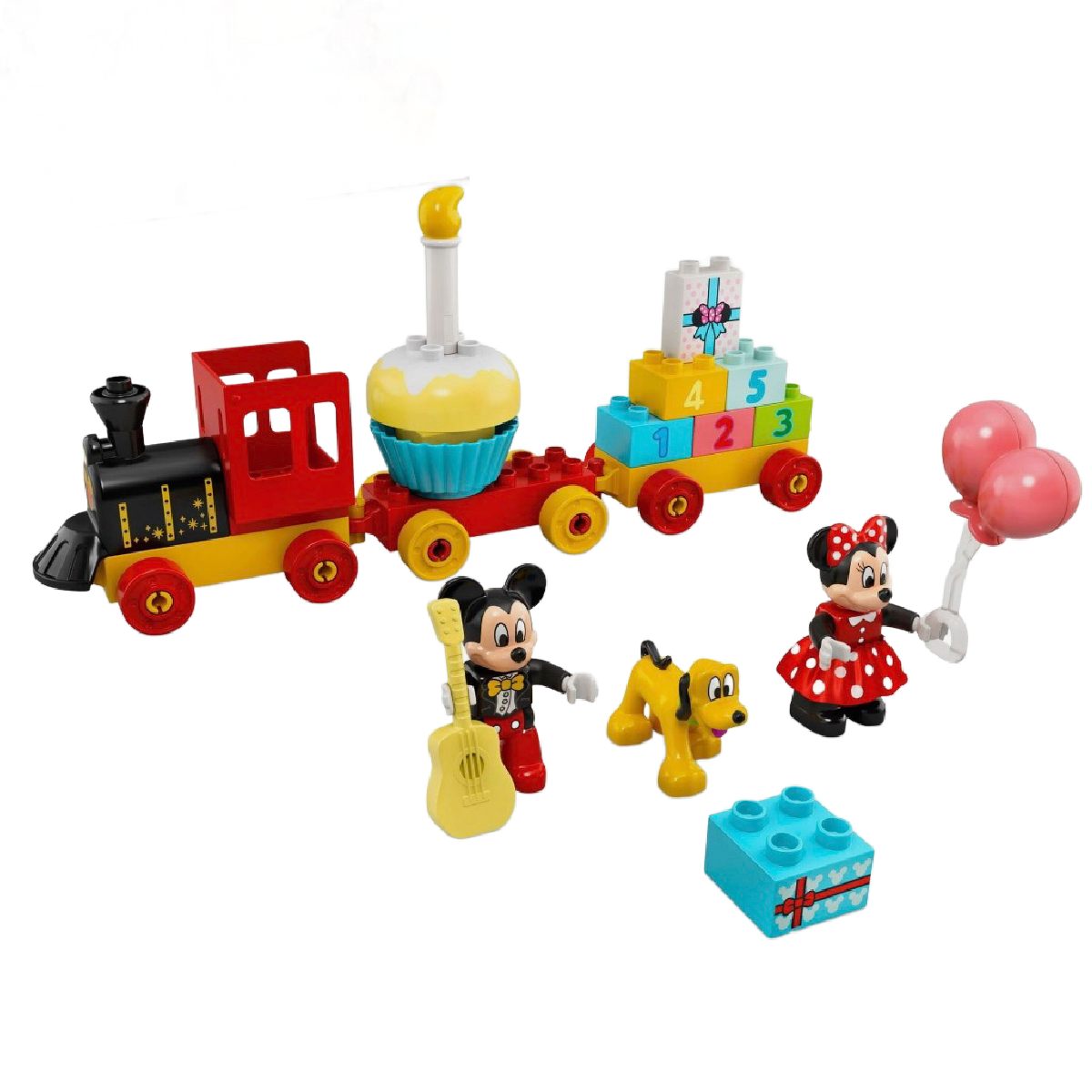 LEGO Duplo 10941 Disney Junior Mickey & Minnie Birthday Train Set With Pluto New