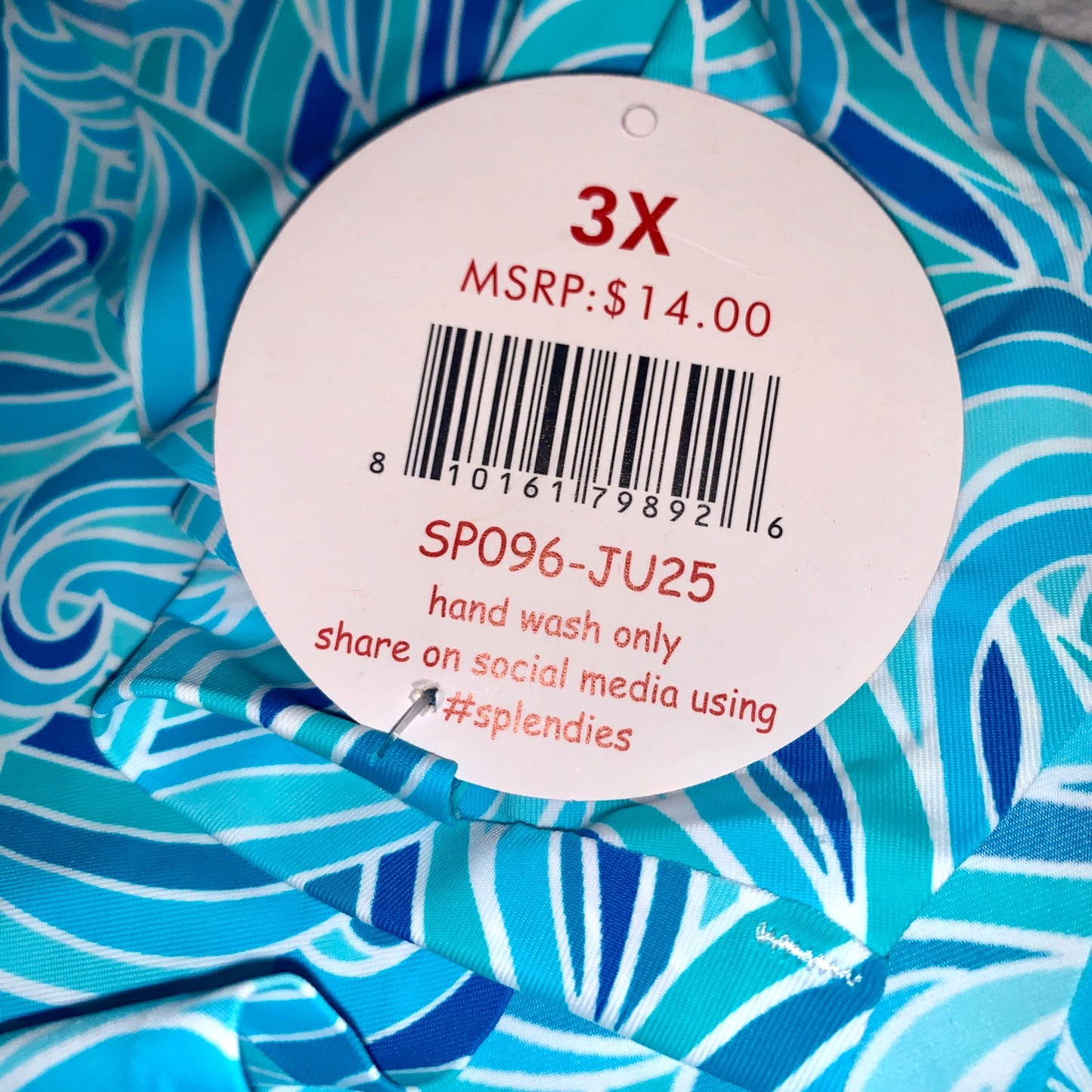 Splendies Oceana Bikini Panties Size 3X Lingerie New Underwear Beach Lot of 2