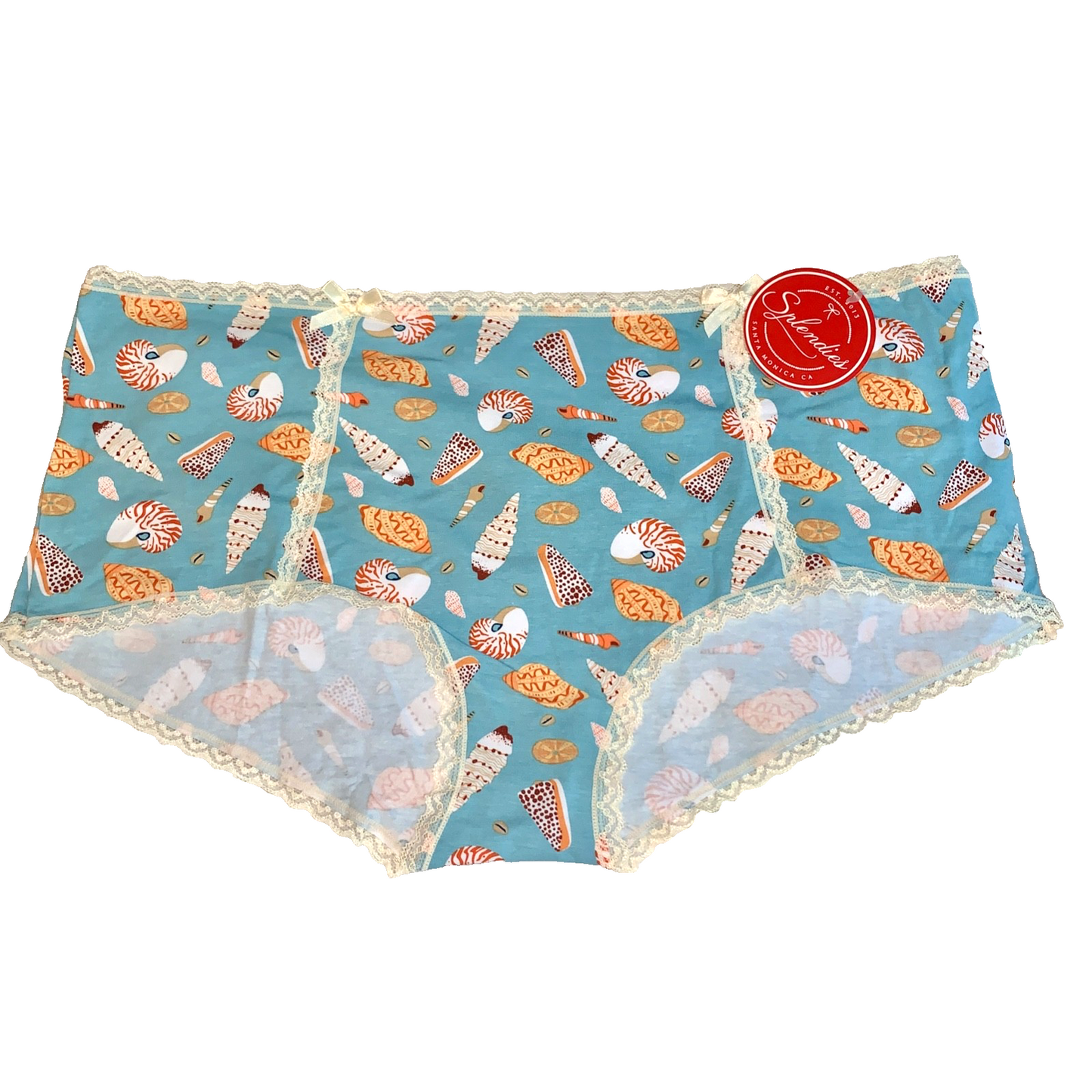 Splendies Bikini Panties Size 3x Beach Seashells Lot of 3 New Pairs of Underwear