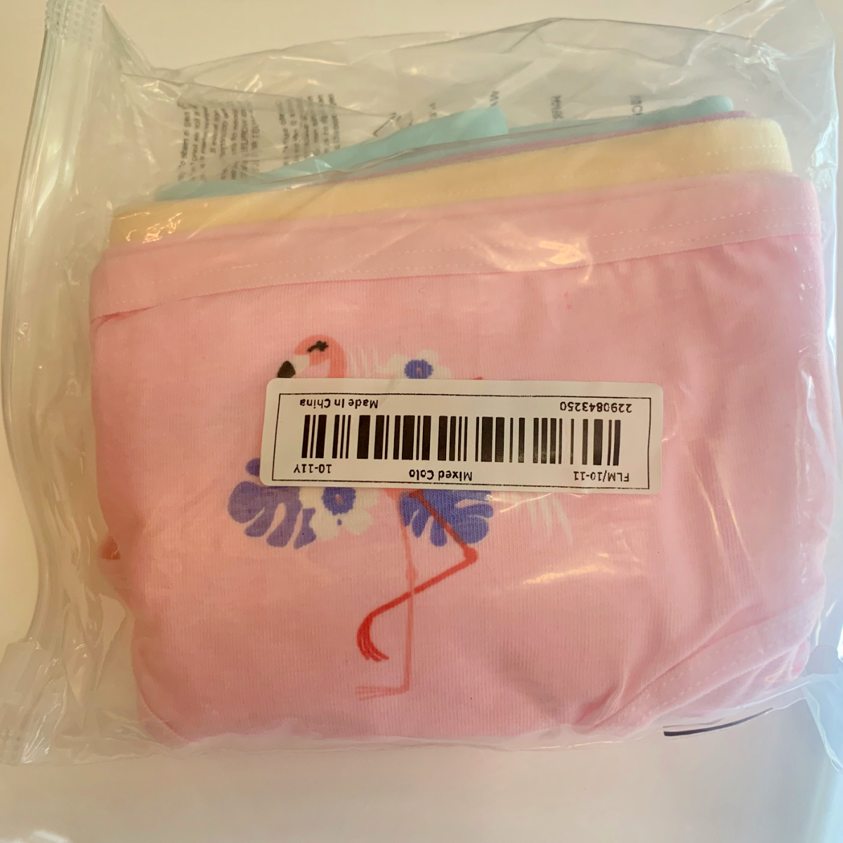 Lot of 4 Pairs of Cotton Brief Panties Stretchy Underwear Girls Unisex Boys NEW