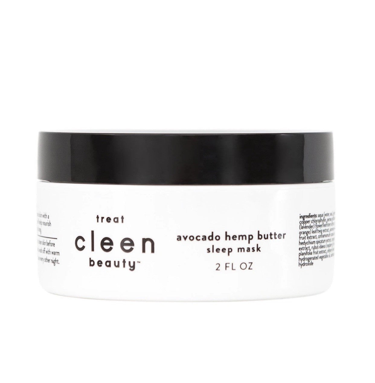 Cleen Beauty Avocado Butter Sleep Mask 2 fl oz - Sealed