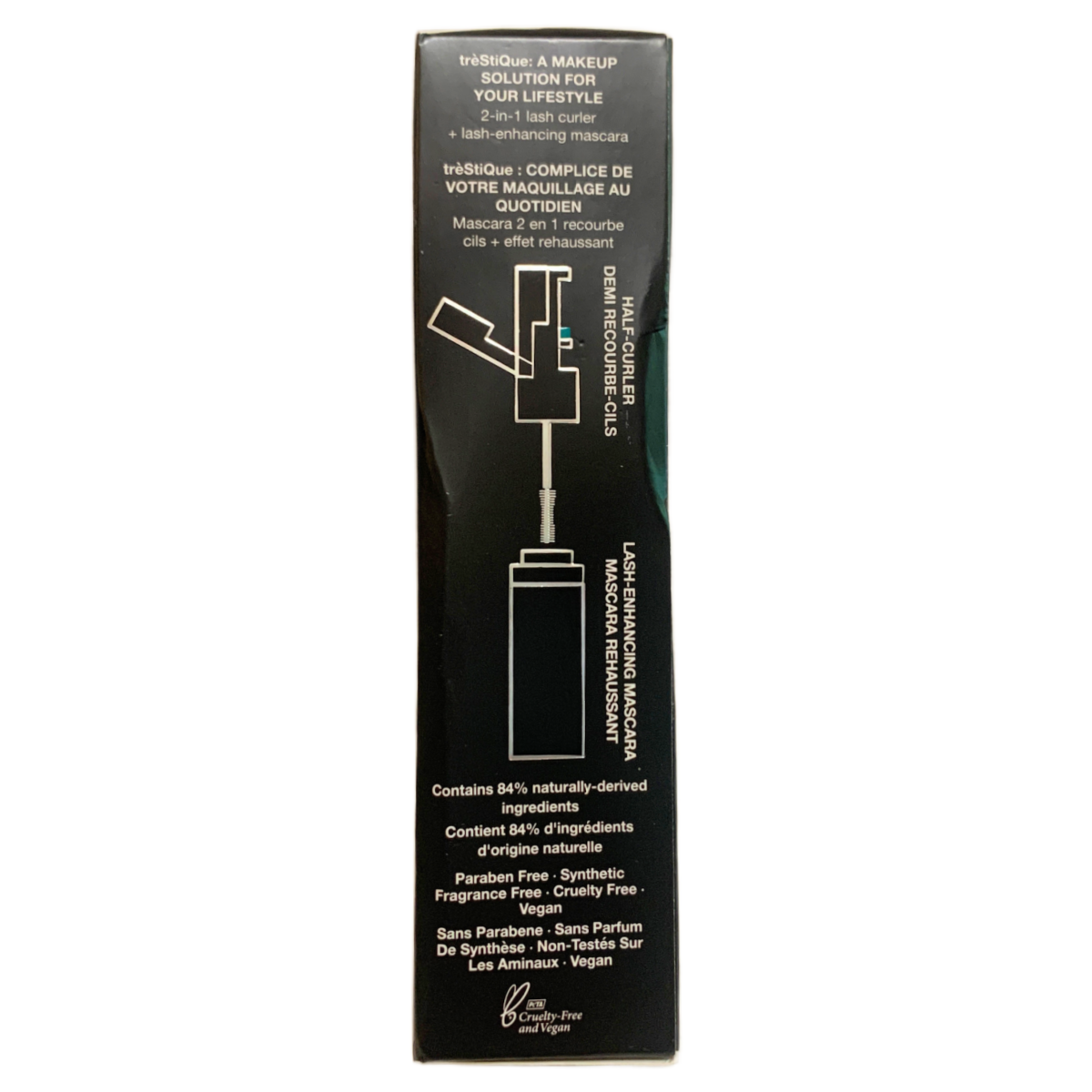 Testique Good Vibes Mascara Culrer + Lash-Enhancing Mascara in Icelandic Black