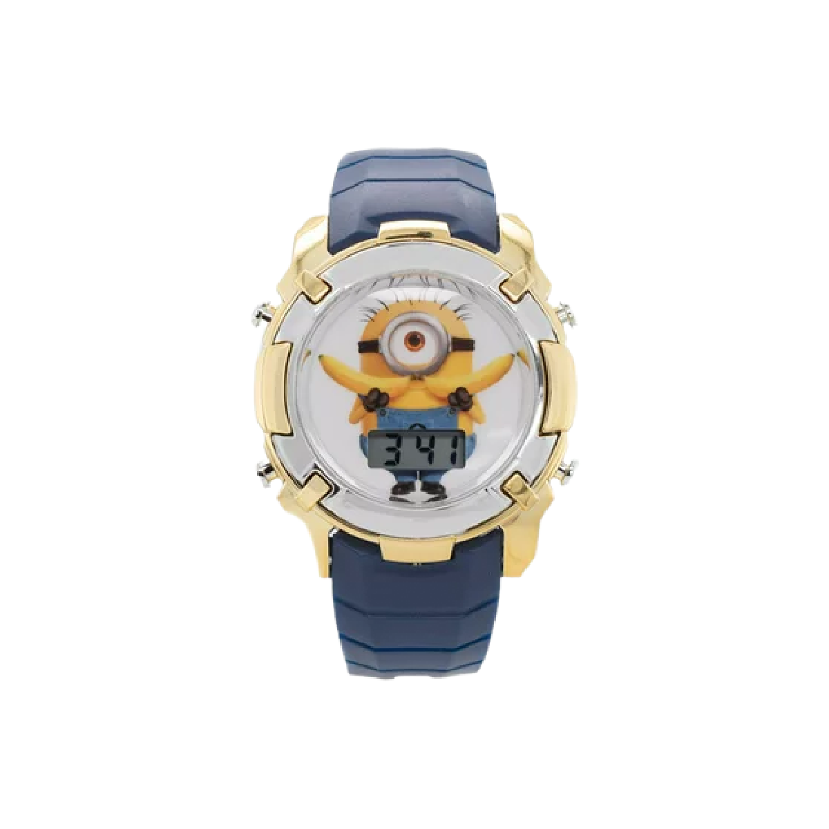 Illumination MINIONS The Rise Of Gru Bananas Flashing LCD Watch Unisex NEW