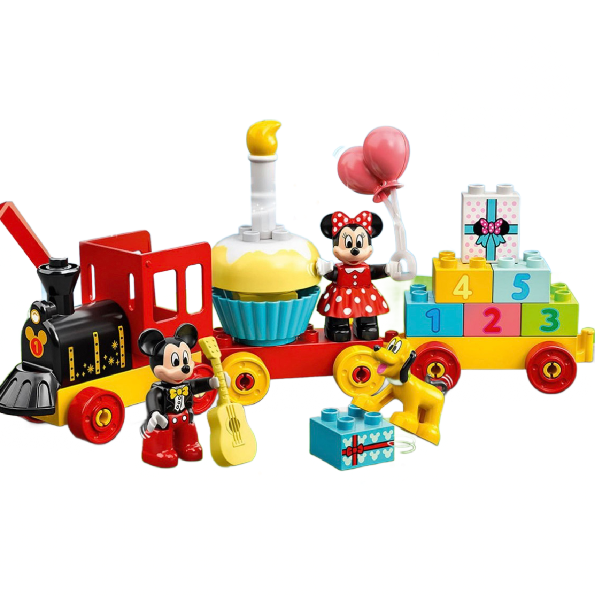 LEGO Duplo 10941 Disney Junior Mickey & Minnie Birthday Train Set With Pluto New