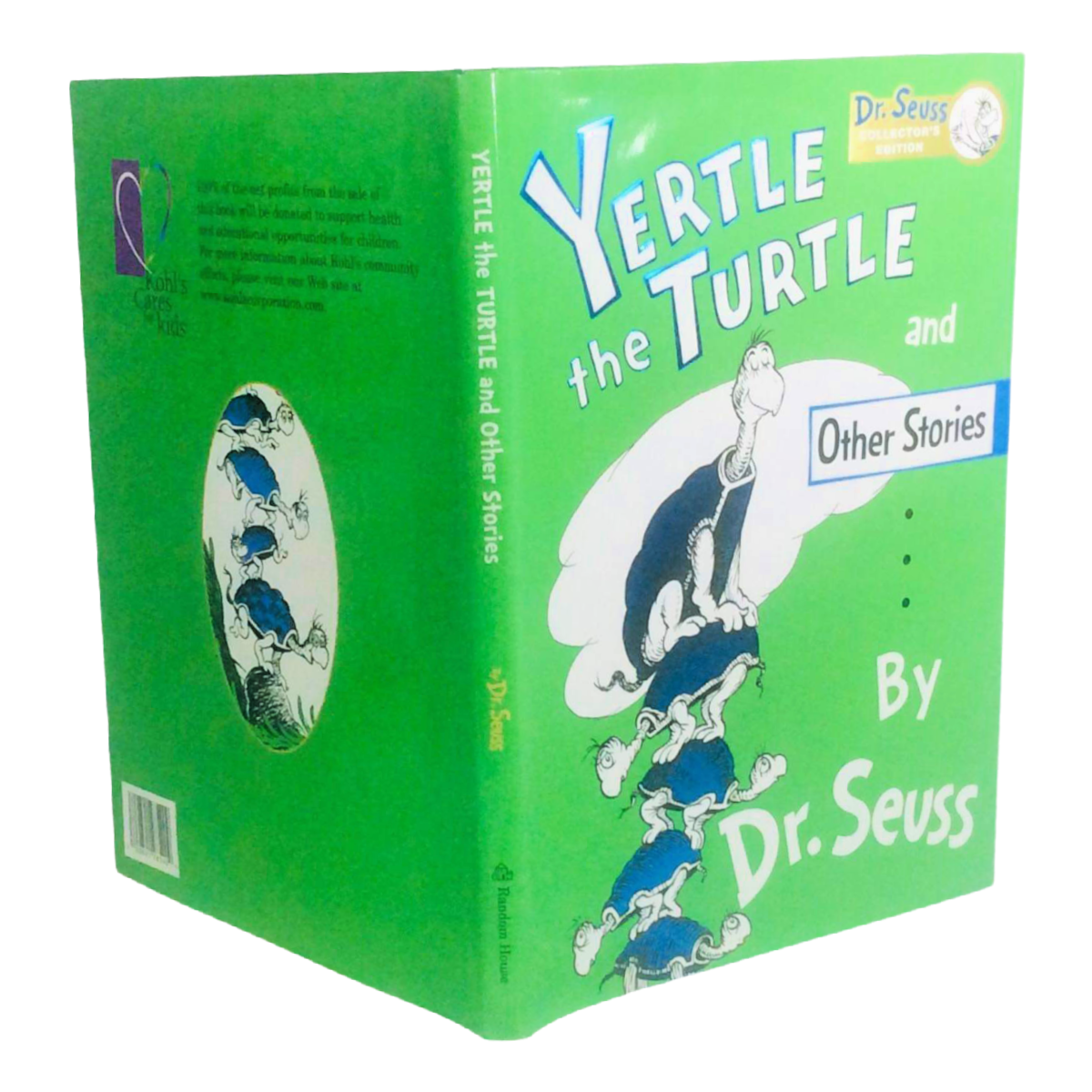 Dr. Seuss Yertle the Turtle And Other Stories Hardcover Bedtime Book Dust Jacket