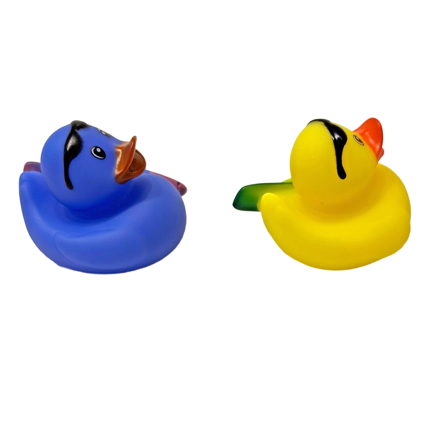 4 Beach Surfer Bikini Summer Rubber Duck Dash Ornament 2" Duckie Jeep Toy Lot