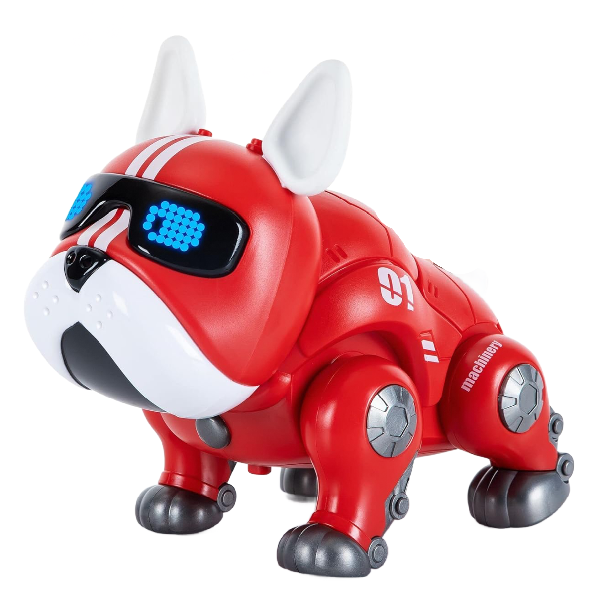 Noetoy Robot Red Dog LED Electronic Sound Music Walks Interactive Baby Toy NEW