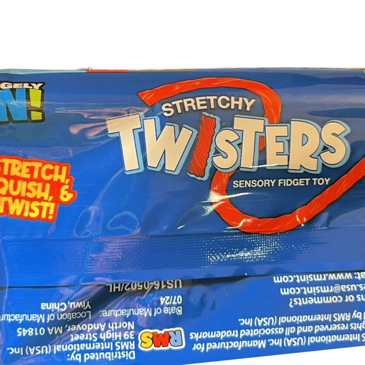 Set of Stretchy Twisters Sensory Fidget Toy Autism ADHD Anxiety Stretch
