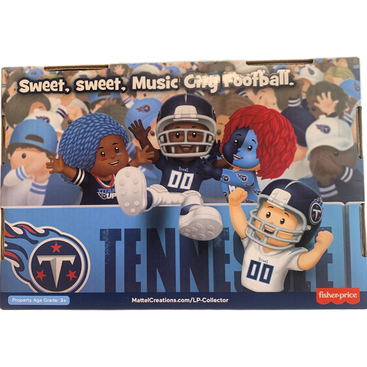 Little People Collector Tennessee Titans Special Edition Set Adults & NFL Fans