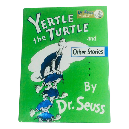 Dr. Seuss Yertle the Turtle And Other Stories Hardcover Bedtime Book Dust Jacket