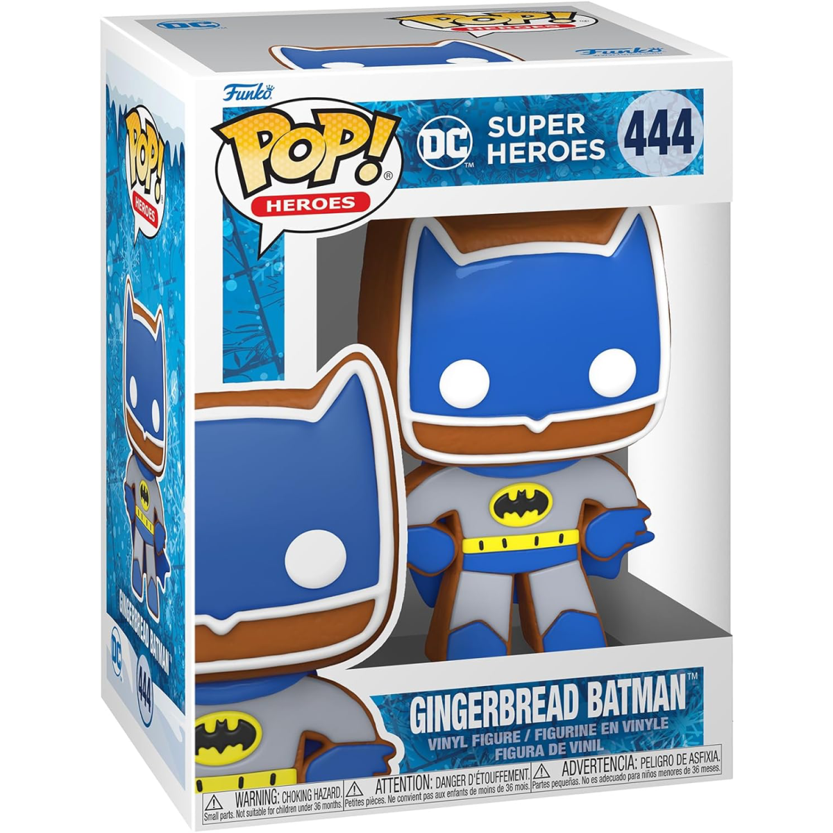 Funko Pop! Heroes DC Holiday Gingerbread Aquaman Batman Superman Flash Lot of 5