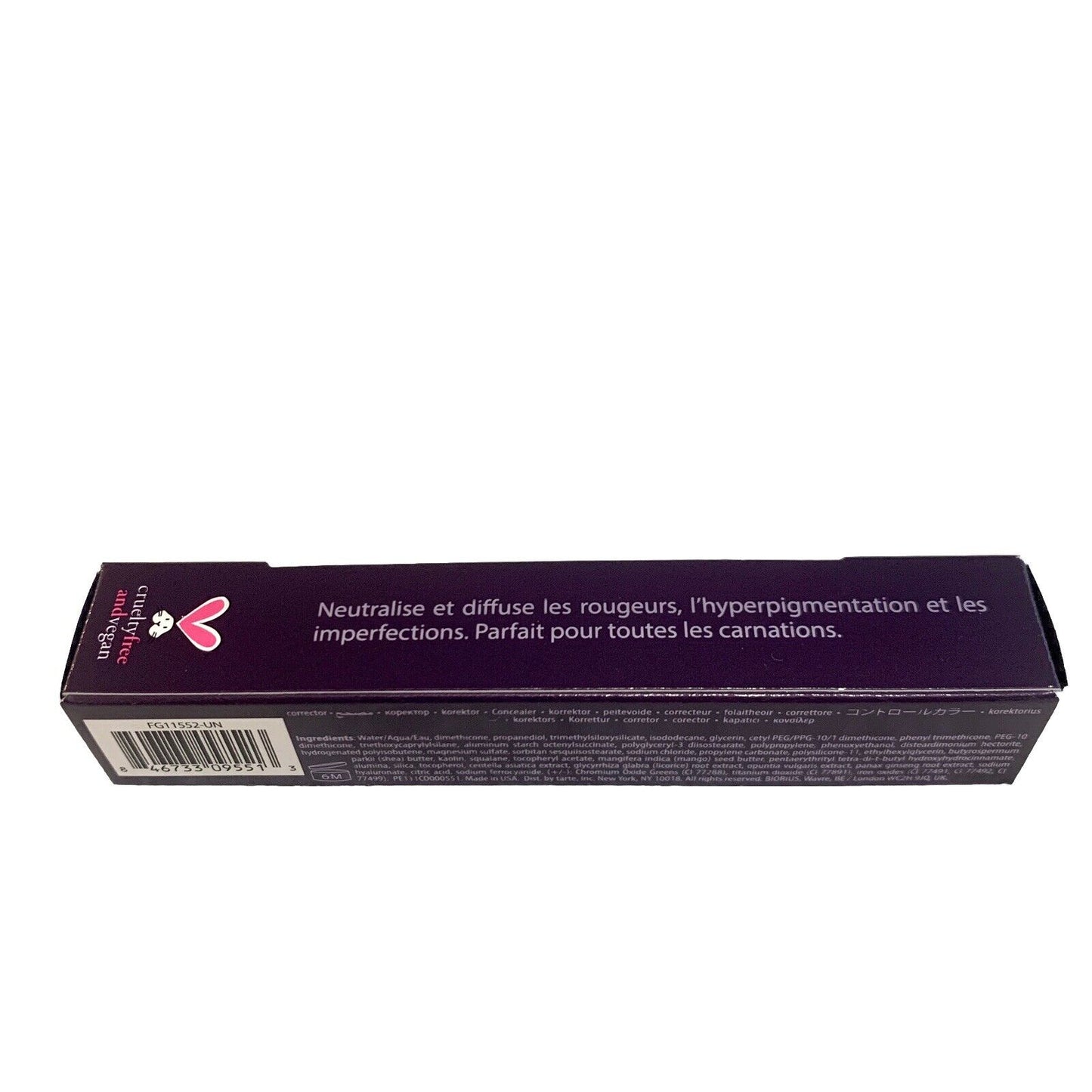 Tarte Shape Tape Plumping Corrector In Green Full Size (0.2 fl. oz.) New In Box